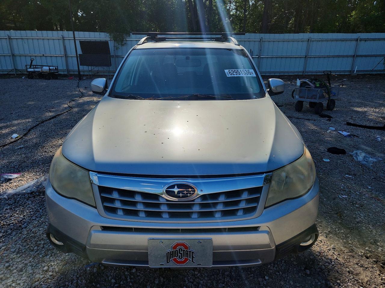 2011 Subaru Forester Limited Silver vin: JF2SHBEC7BH745916
