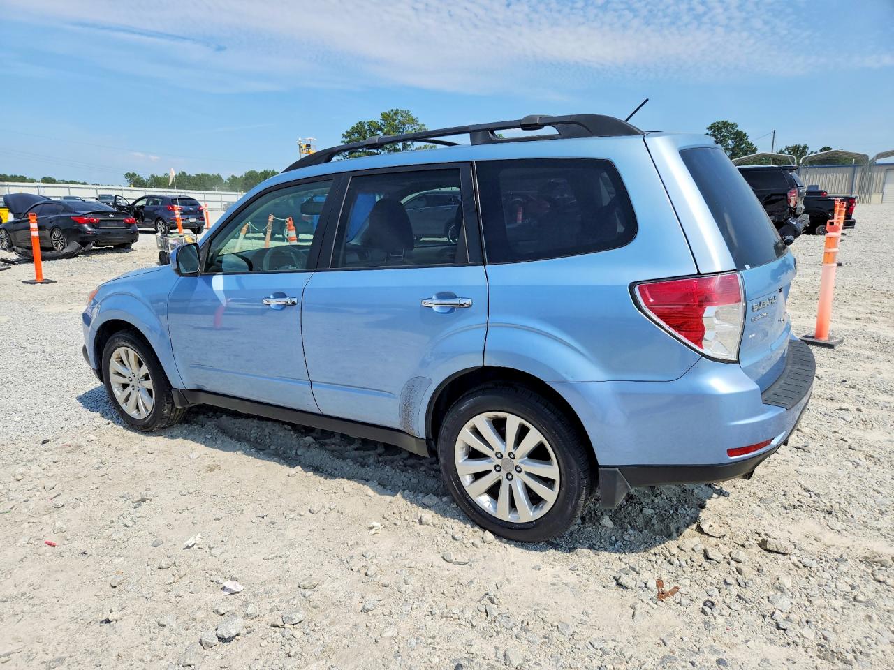 2012 Subaru Forester Limited Синий vin: JF2SHBEC7CH436450
