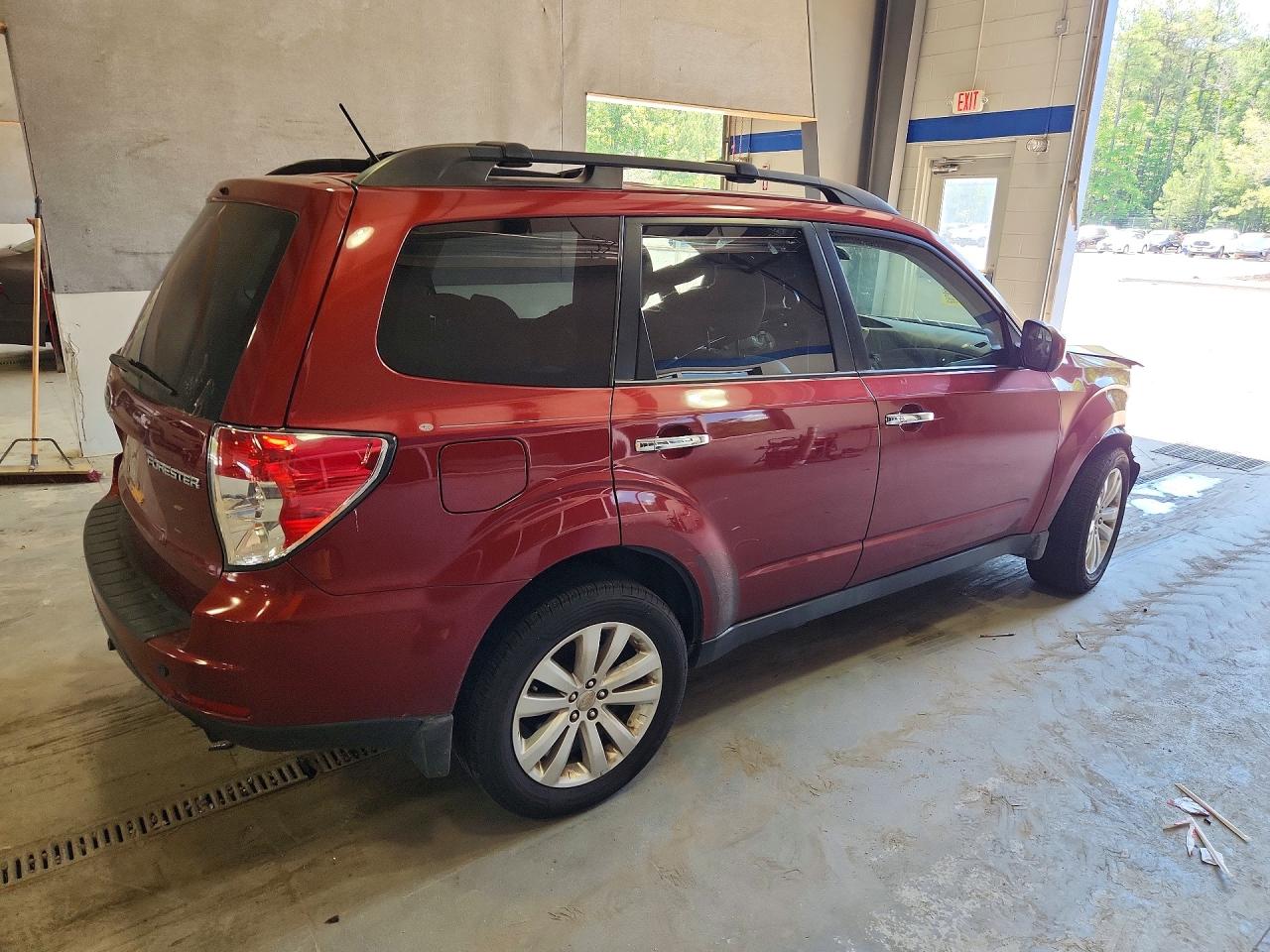 2012 Subaru Forester Limited Бордовый vin: JF2SHBEC8CH442712