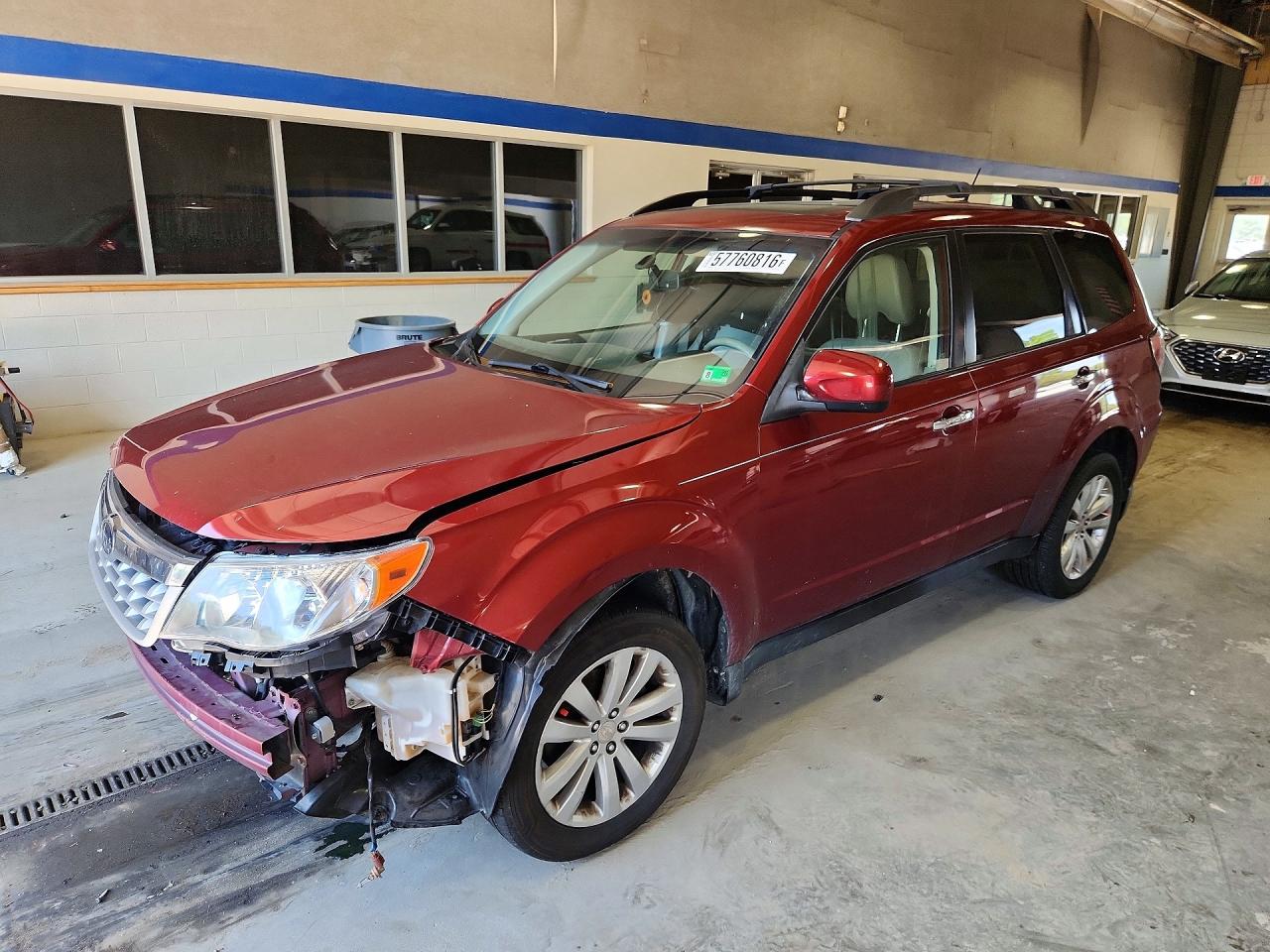 2012 Subaru Forester Limited Бордовый vin: JF2SHBEC8CH442712