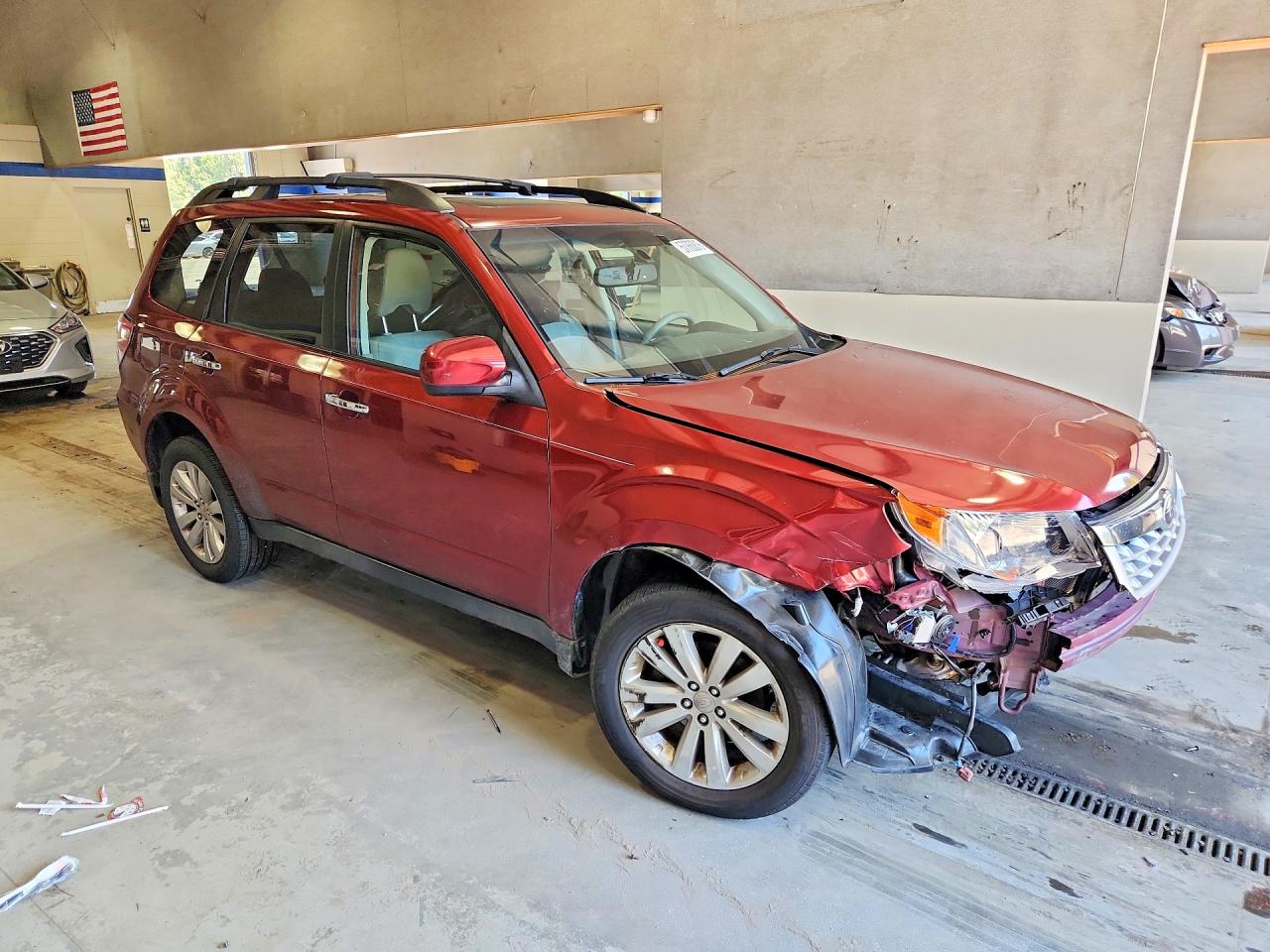 2012 Subaru Forester Limited Бордовый vin: JF2SHBEC8CH442712