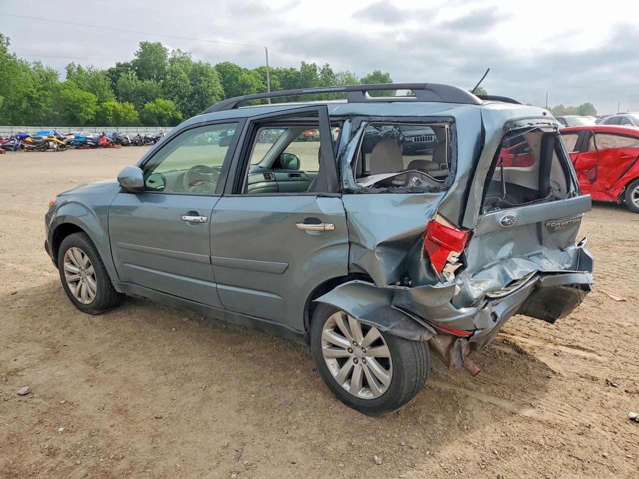 2012 Subaru Forester Limited Blue vin: JF2SHBEC8CH458375