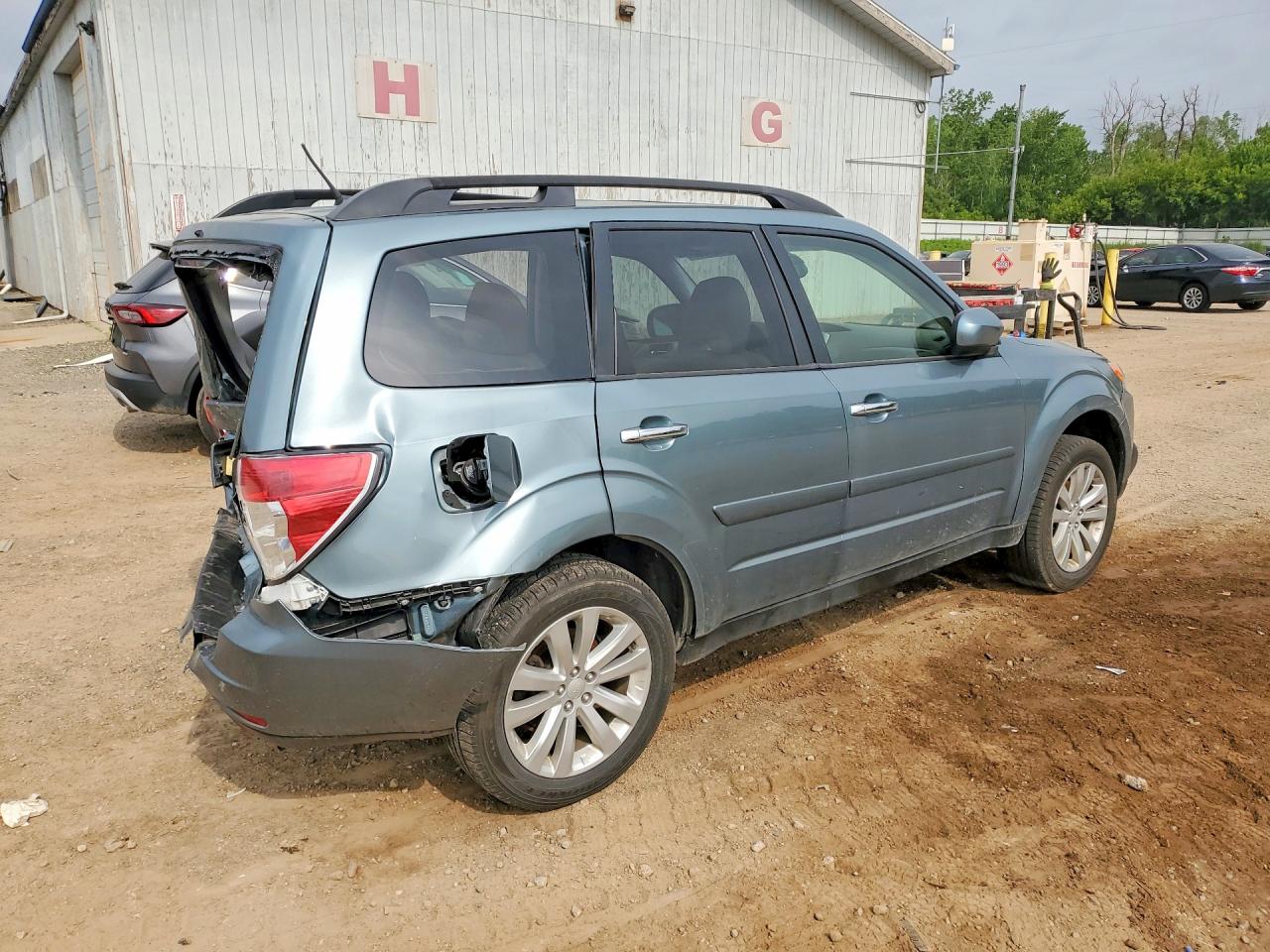 2012 Subaru Forester Limited Blue vin: JF2SHBEC8CH458375