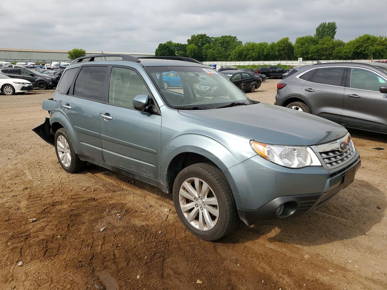 2012 Subaru Forester Limited Blue vin: JF2SHBEC8CH458375