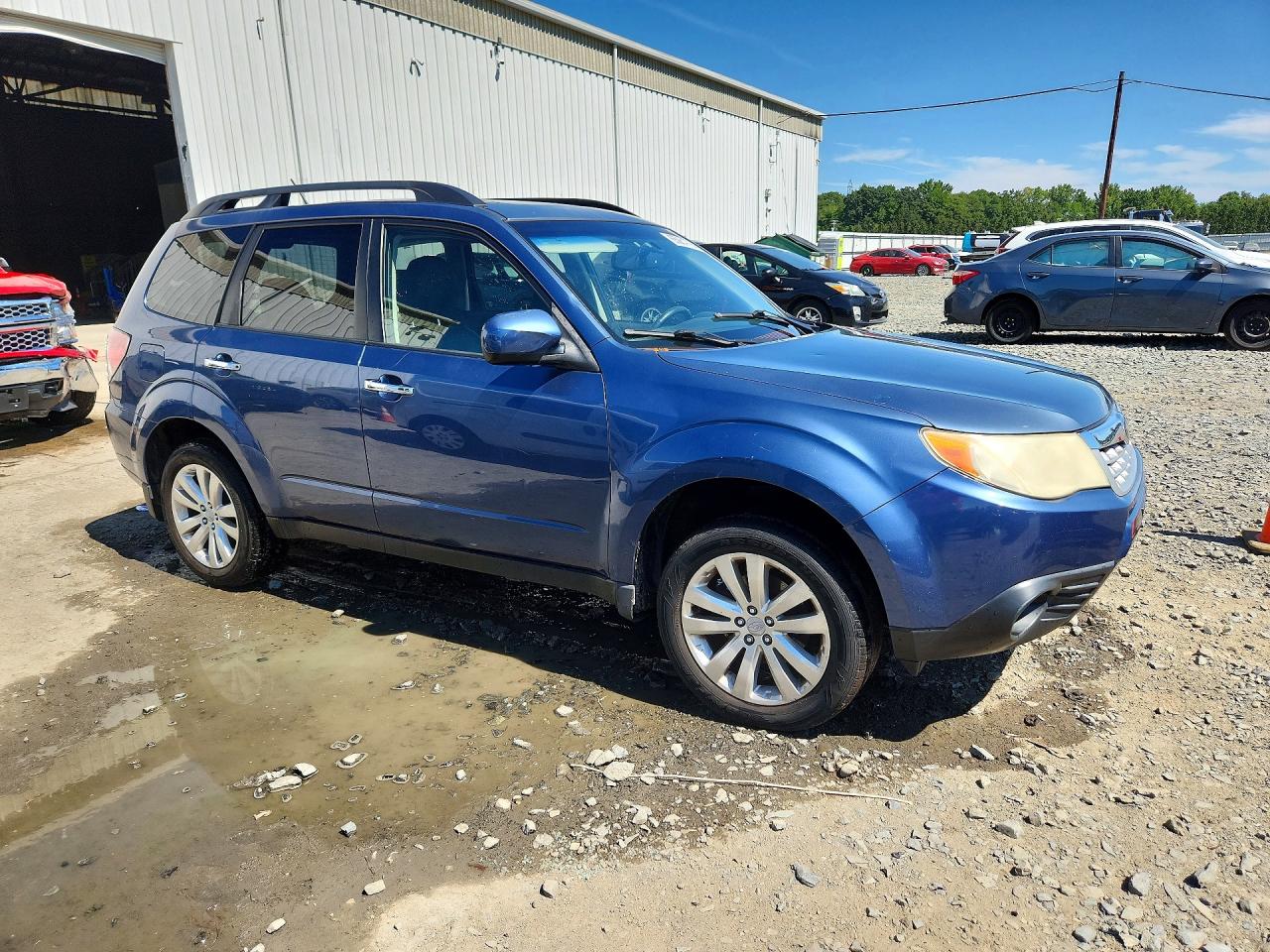 2012 Subaru Forester Limited Blue vin: JF2SHBEC9CH437177