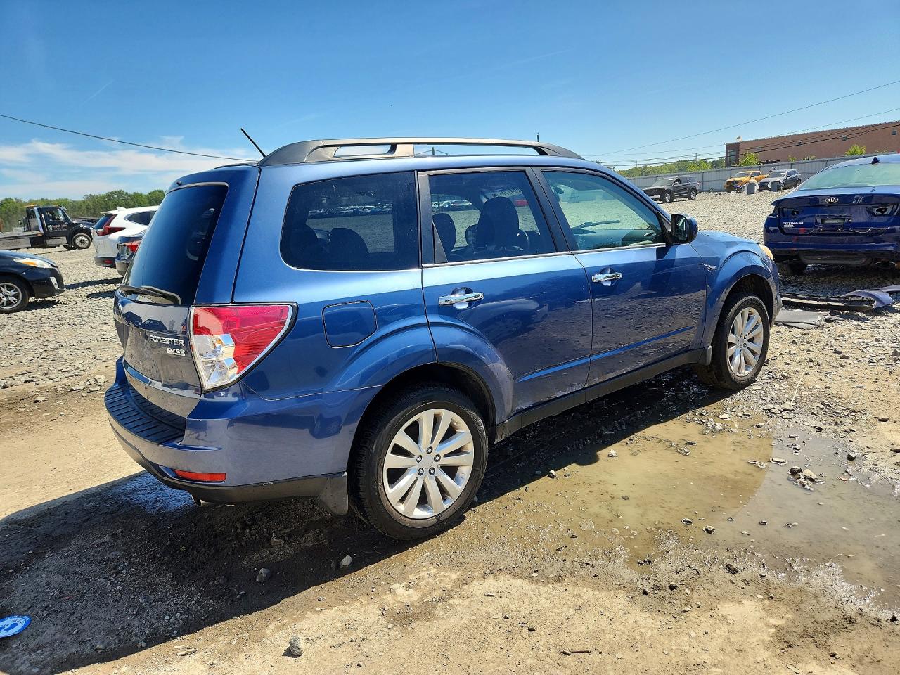 2012 Subaru Forester Limited Blue vin: JF2SHBEC9CH437177
