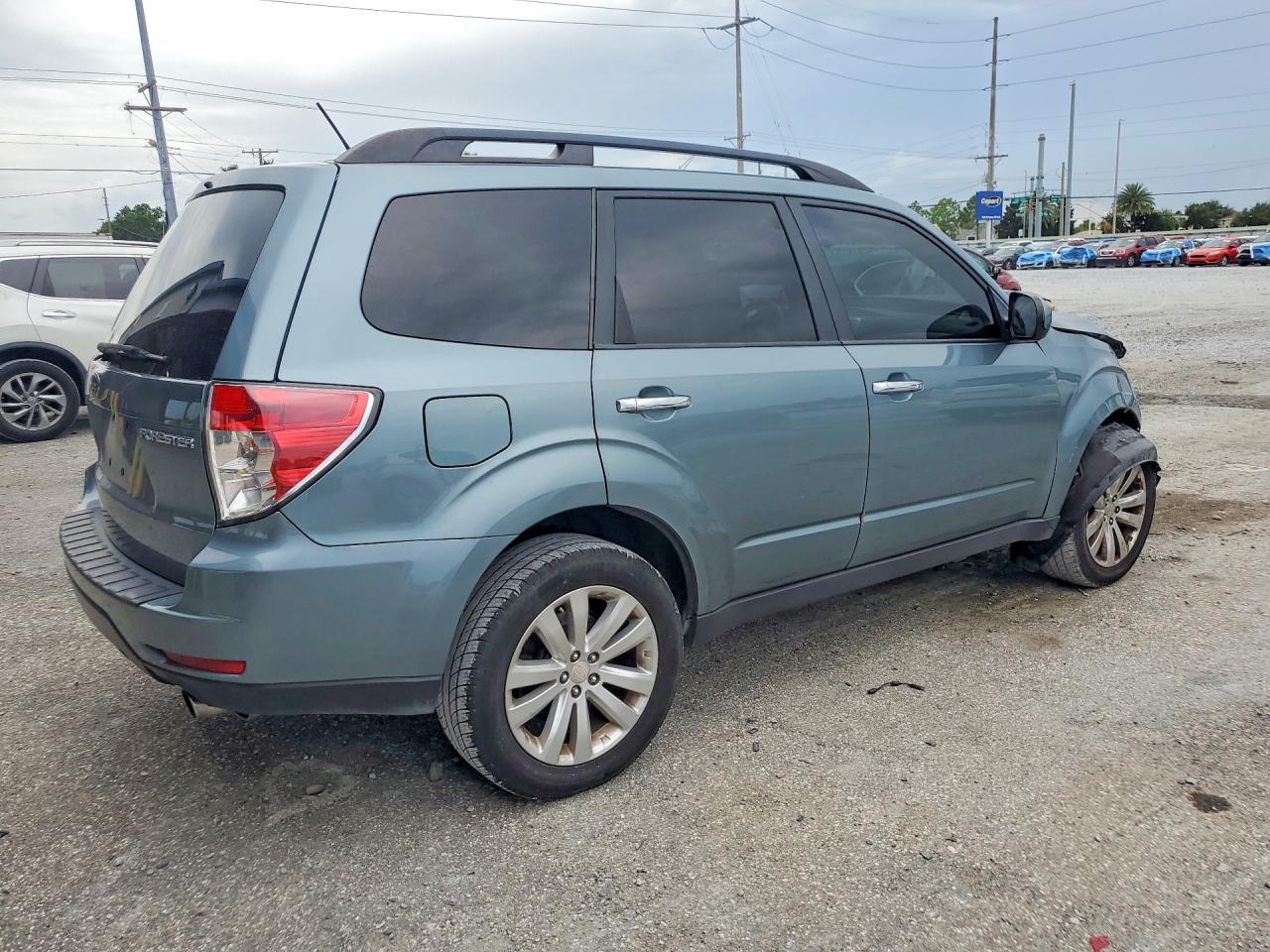 2012 Subaru Forester Limited Turquoise vin: JF2SHBEC9CH445859