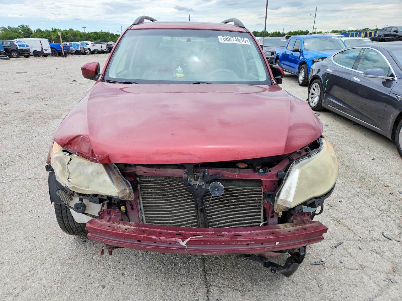 2011 Subaru Forester Limited Maroon vin: JF2SHBECXBH703515