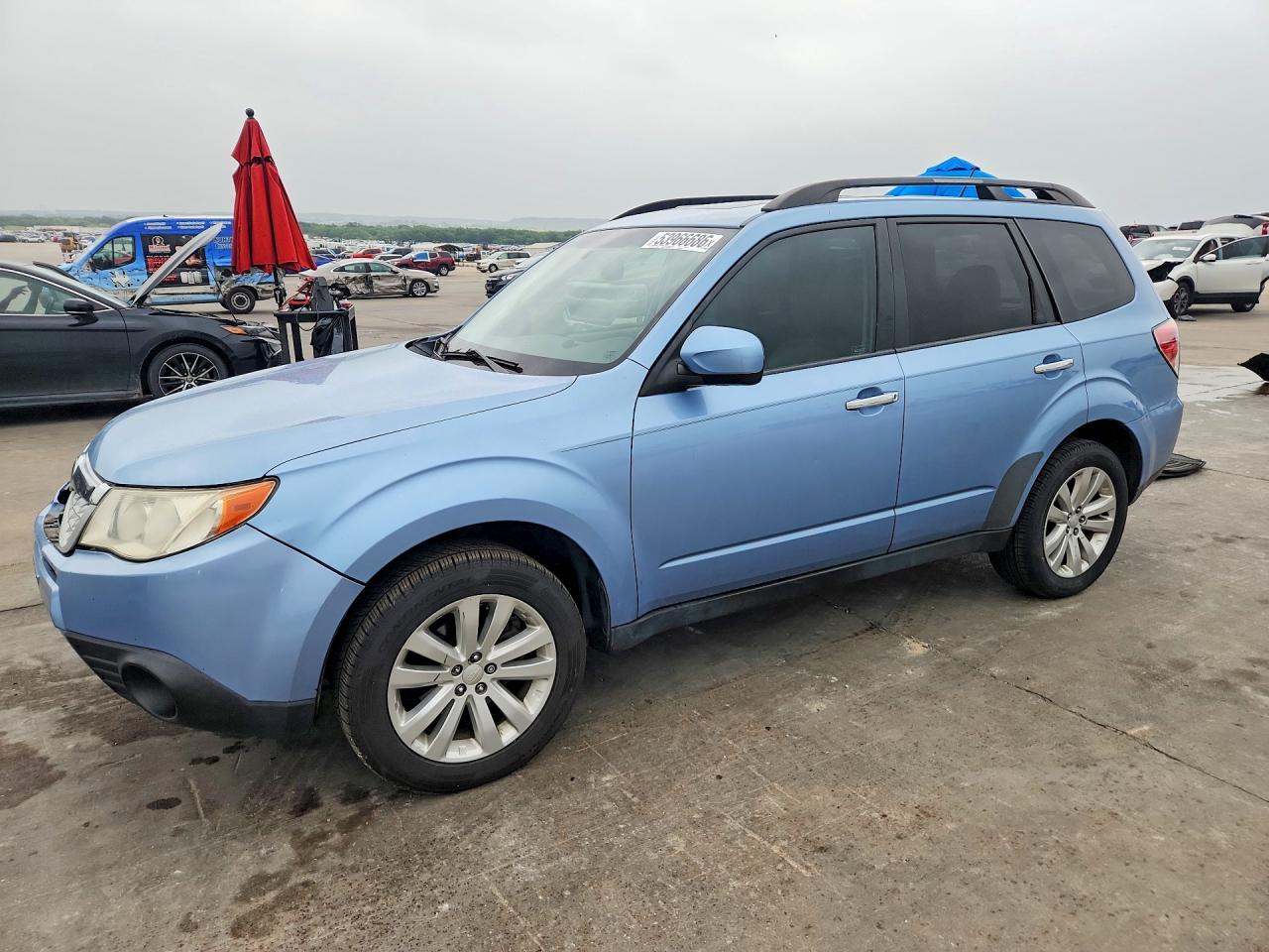 2011 Subaru Forester Limited Blue vin: JF2SHBFC3BH728948