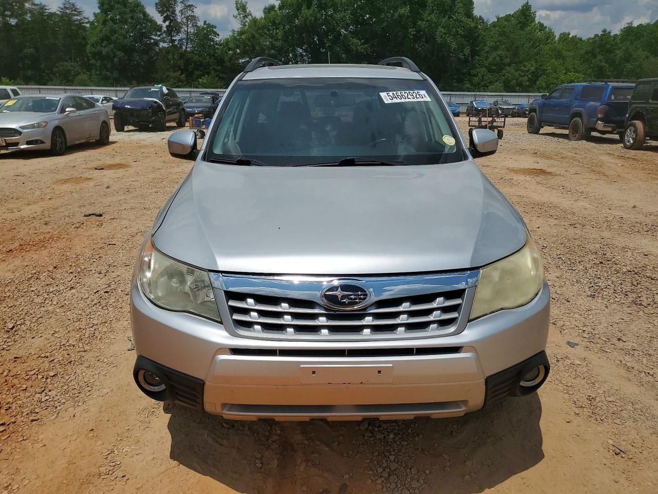 2011 Subaru Forester Limited Silver vin: JF2SHBFC7BH709691