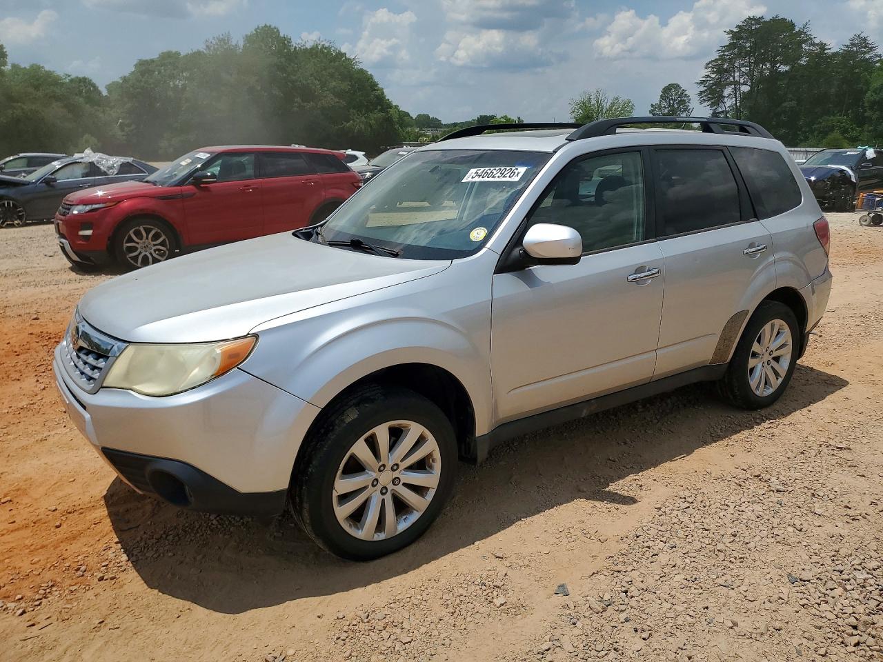 2011 Subaru Forester Limited Silver vin: JF2SHBFC7BH709691