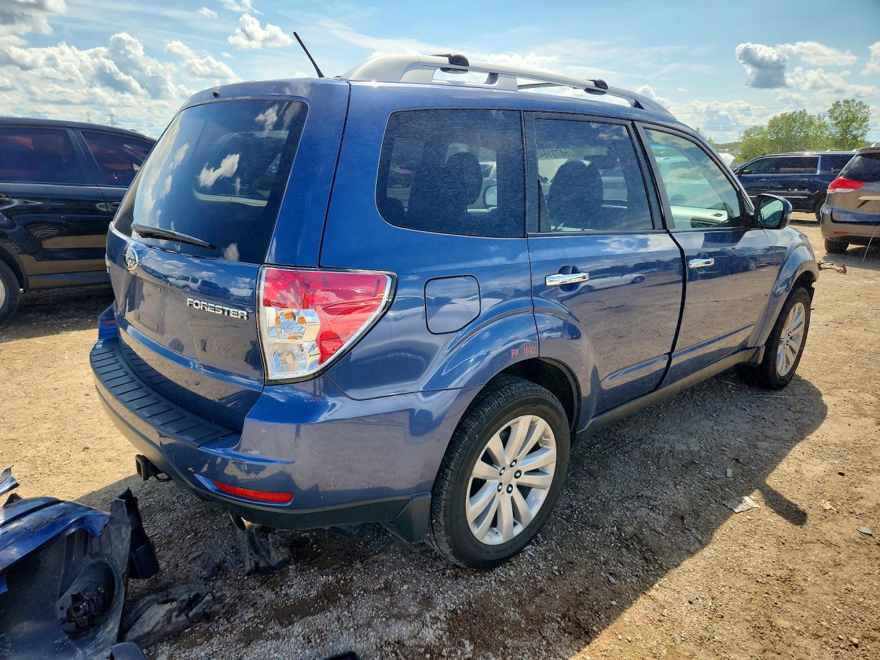 2011 Subaru Forester Touring Blue vin: JF2SHBGC6BH721944