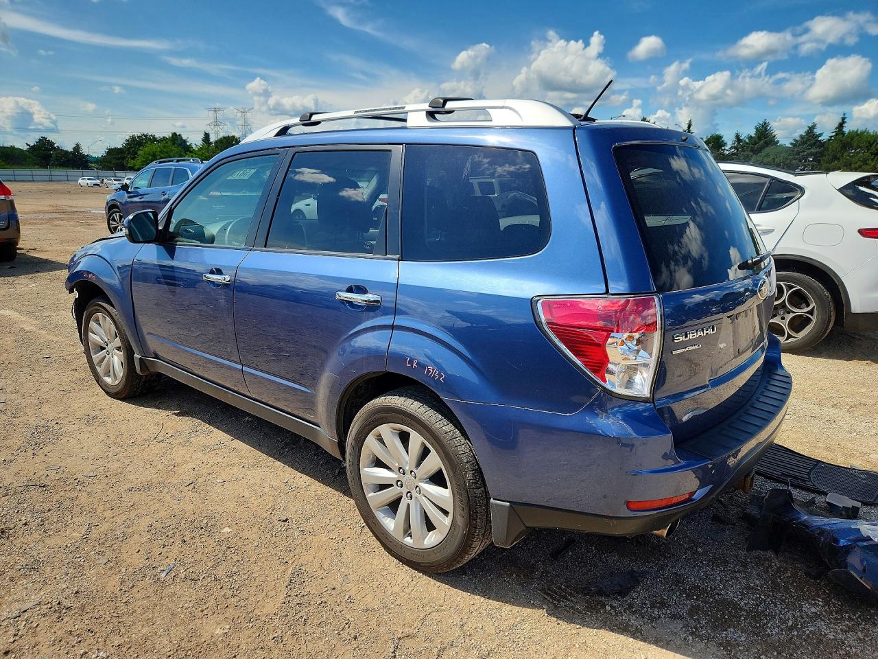 2011 Subaru Forester Touring Blue vin: JF2SHBGC6BH721944