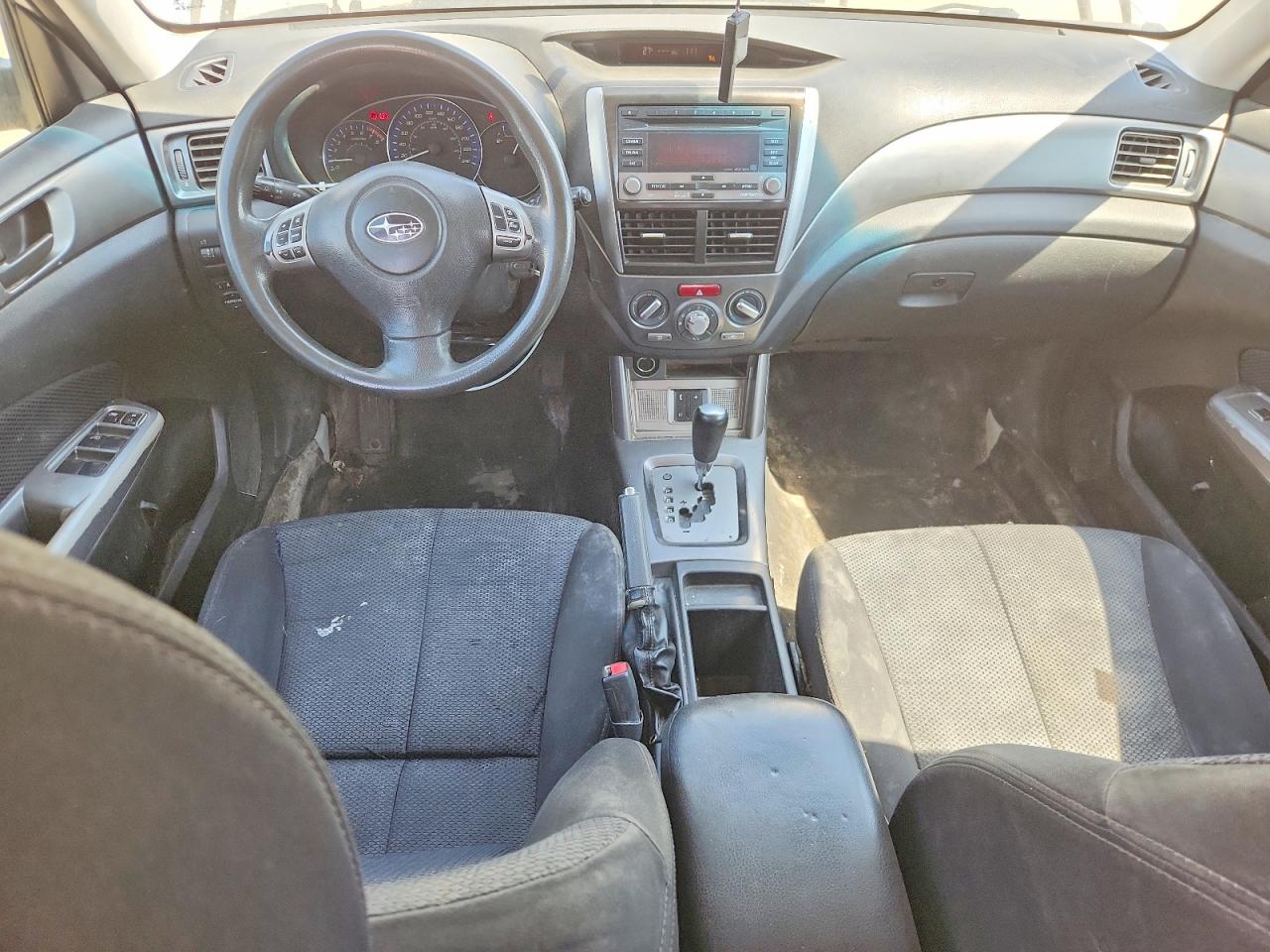 2012 Subaru Forester 2.5x White vin: JF2SHCBC7CH440976