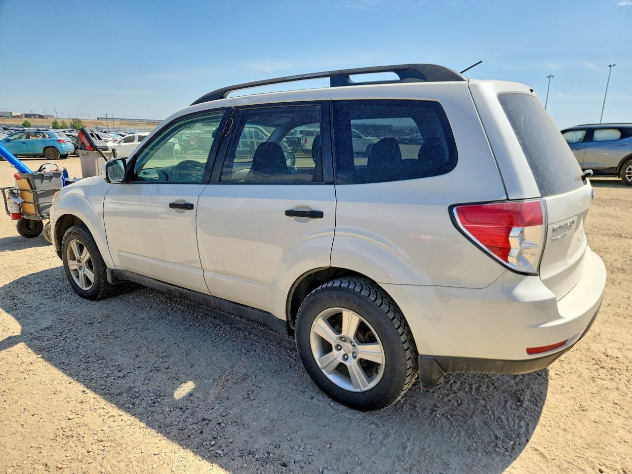 2012 Subaru Forester 2.5x White vin: JF2SHCBC7CH440976