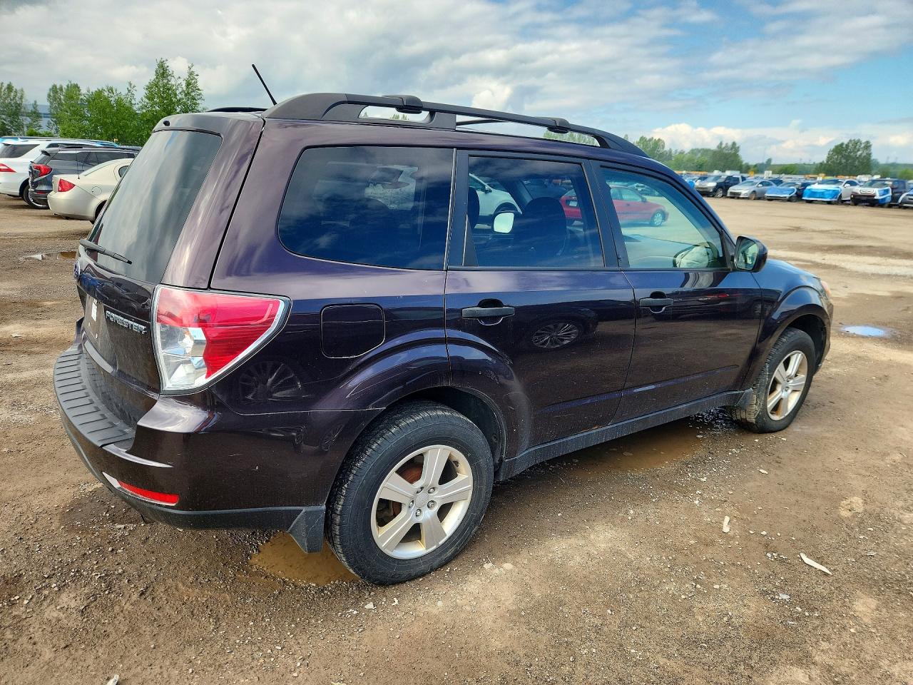 2013 Subaru Forester 2.5x Purple vin: JF2SHCBC7DH405310