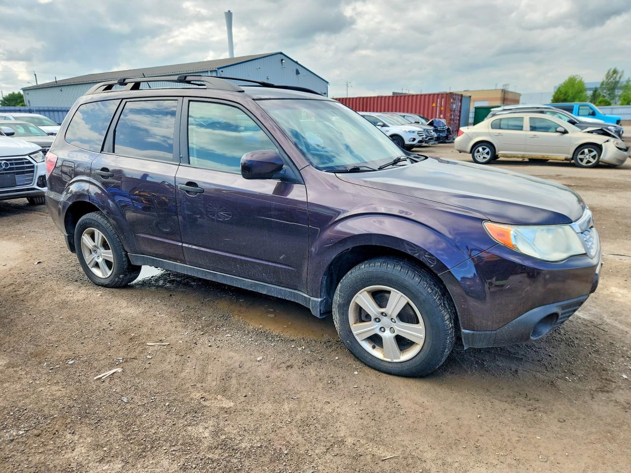 2013 Subaru Forester 2.5x Purple vin: JF2SHCBC7DH405310