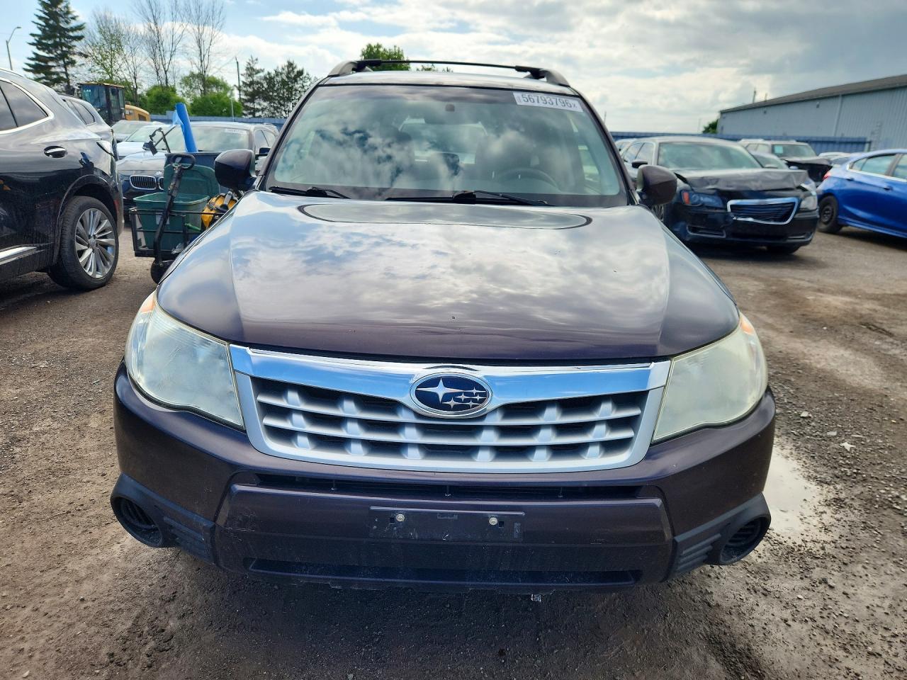 2013 Subaru Forester 2.5x Purple vin: JF2SHCBC7DH405310