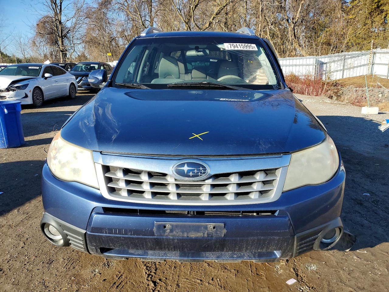 2013 Subaru Forester 2.5x Premium Blue vin: JF2SHCDC3DH406029
