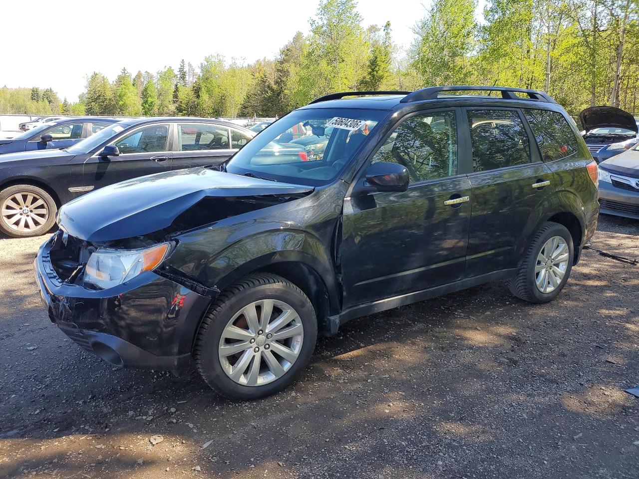 2011 Subaru Forester 2.5x Premium Black vin: JF2SHCDC8BH727142