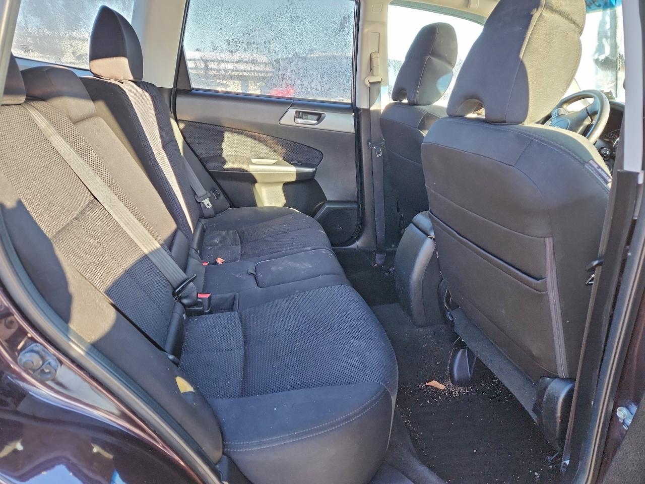 2013 Subaru Forester 2.5x Burgundy vin: JF2SHGAC0DH417694