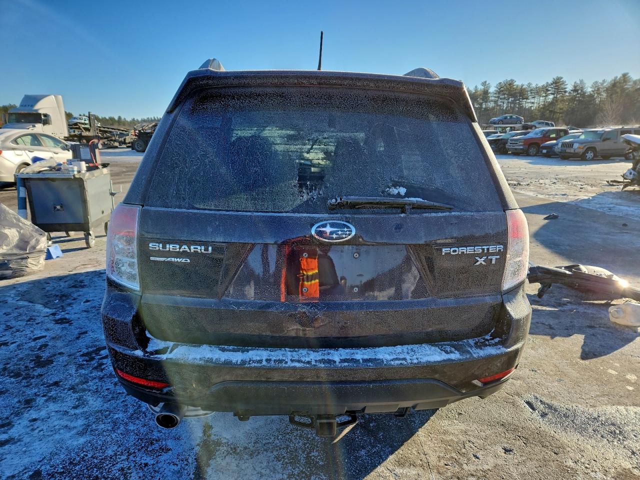 2013 Subaru Forester 2.5x Burgundy vin: JF2SHGAC0DH417694