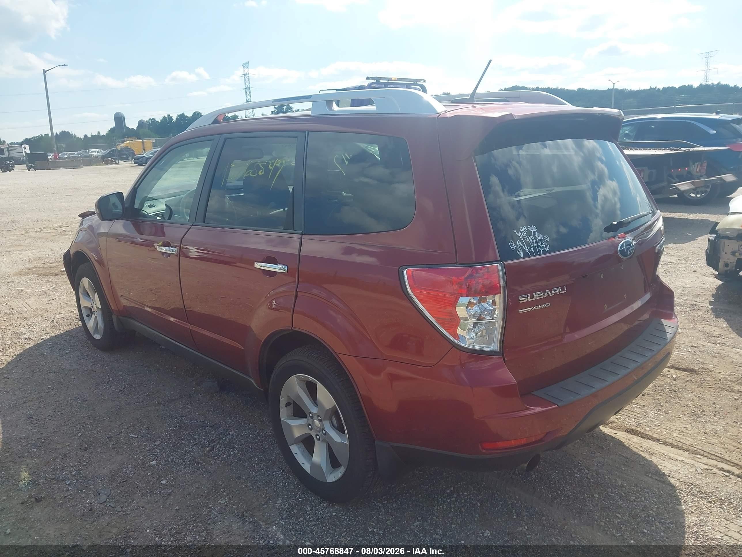 2012 Subaru Forester 2.5xt Touring Красный vin: JF2SHGGC0CH422657