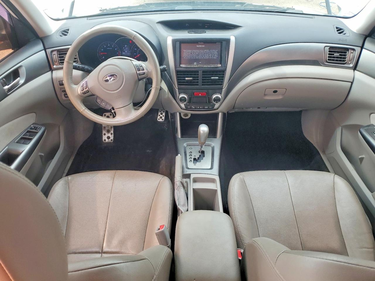 2013 Subaru Forester Touring White vin: JF2SHGGC1DH430929