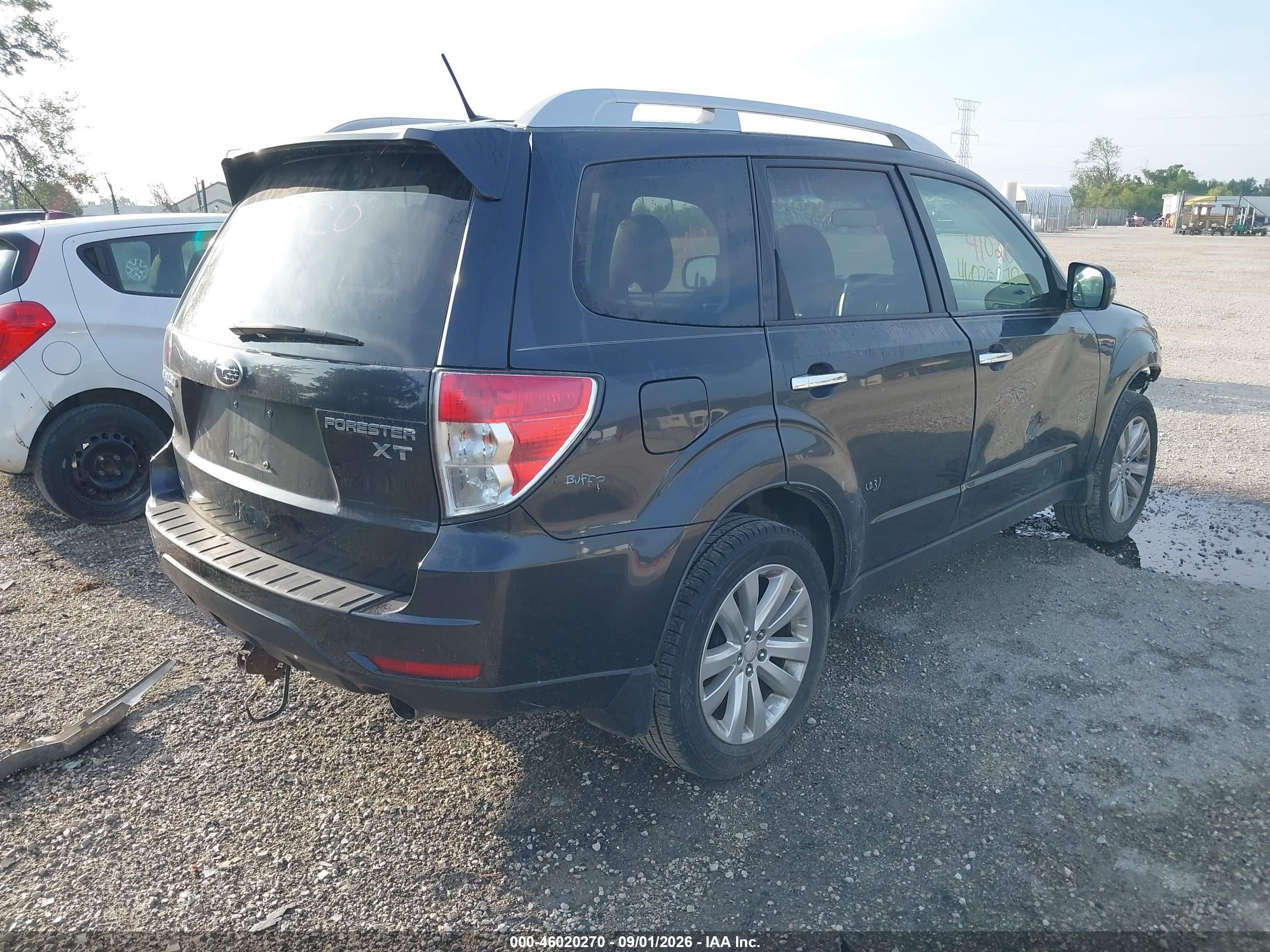 2013 Subaru Forester 2.5xt Touring Gray vin: JF2SHGGC3DH435436