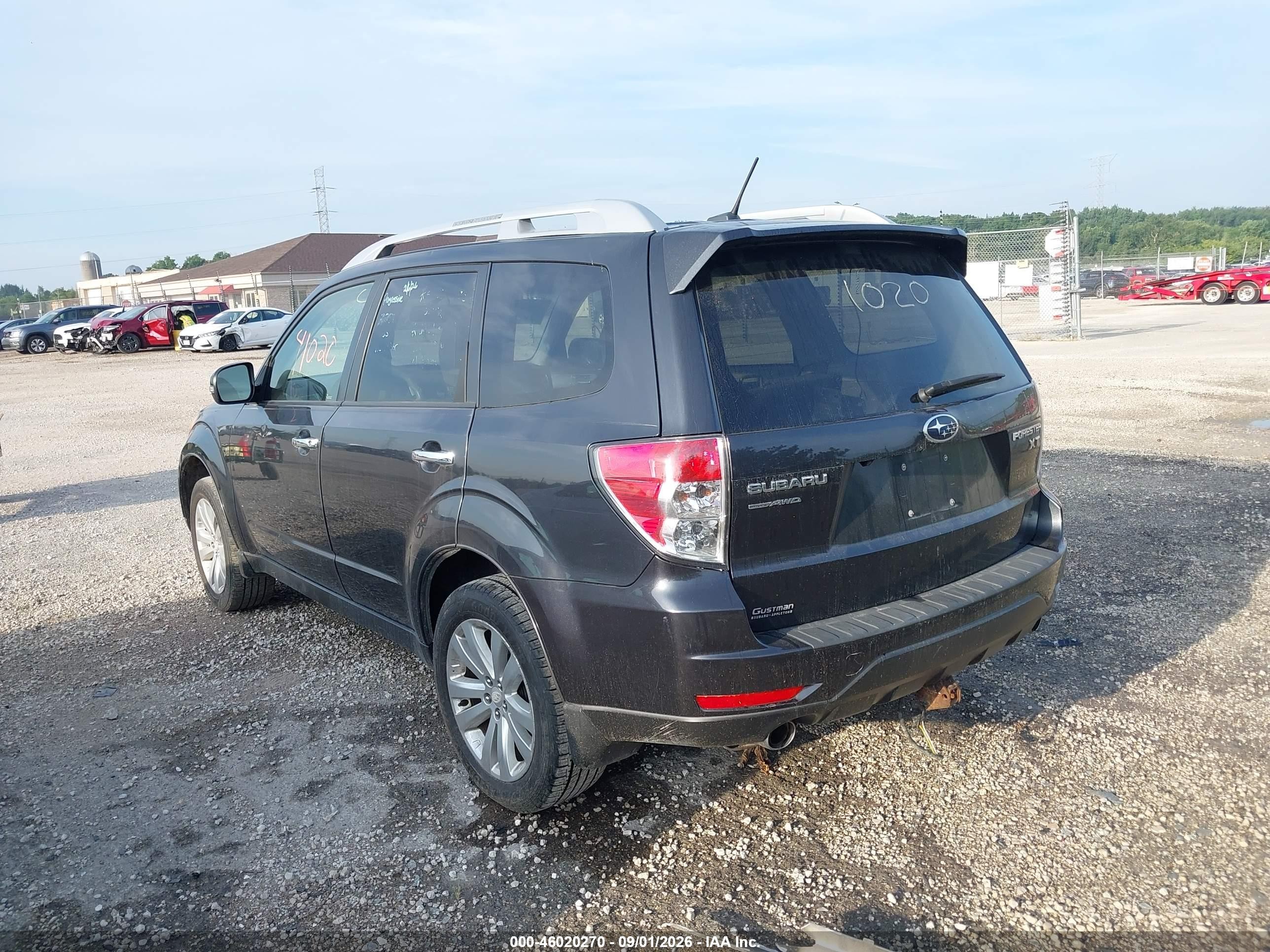 2013 Subaru Forester 2.5xt Touring Gray vin: JF2SHGGC3DH435436