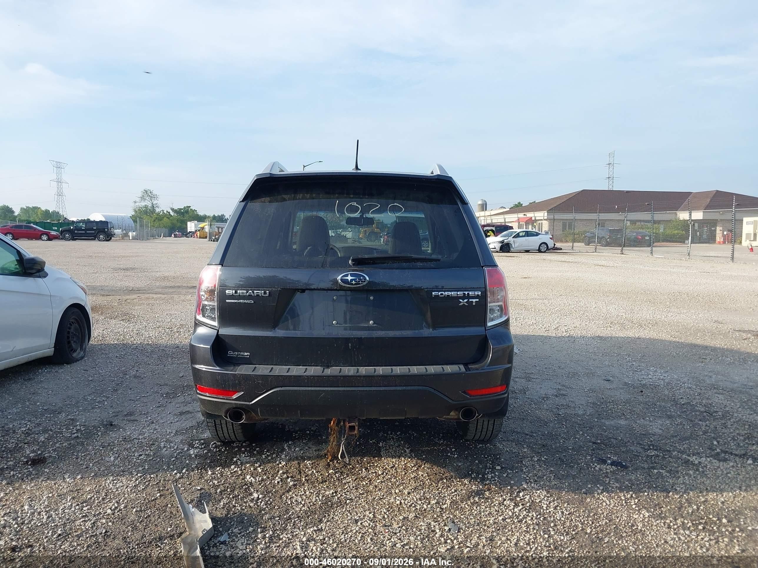 2013 Subaru Forester 2.5xt Touring Gray vin: JF2SHGGC3DH435436