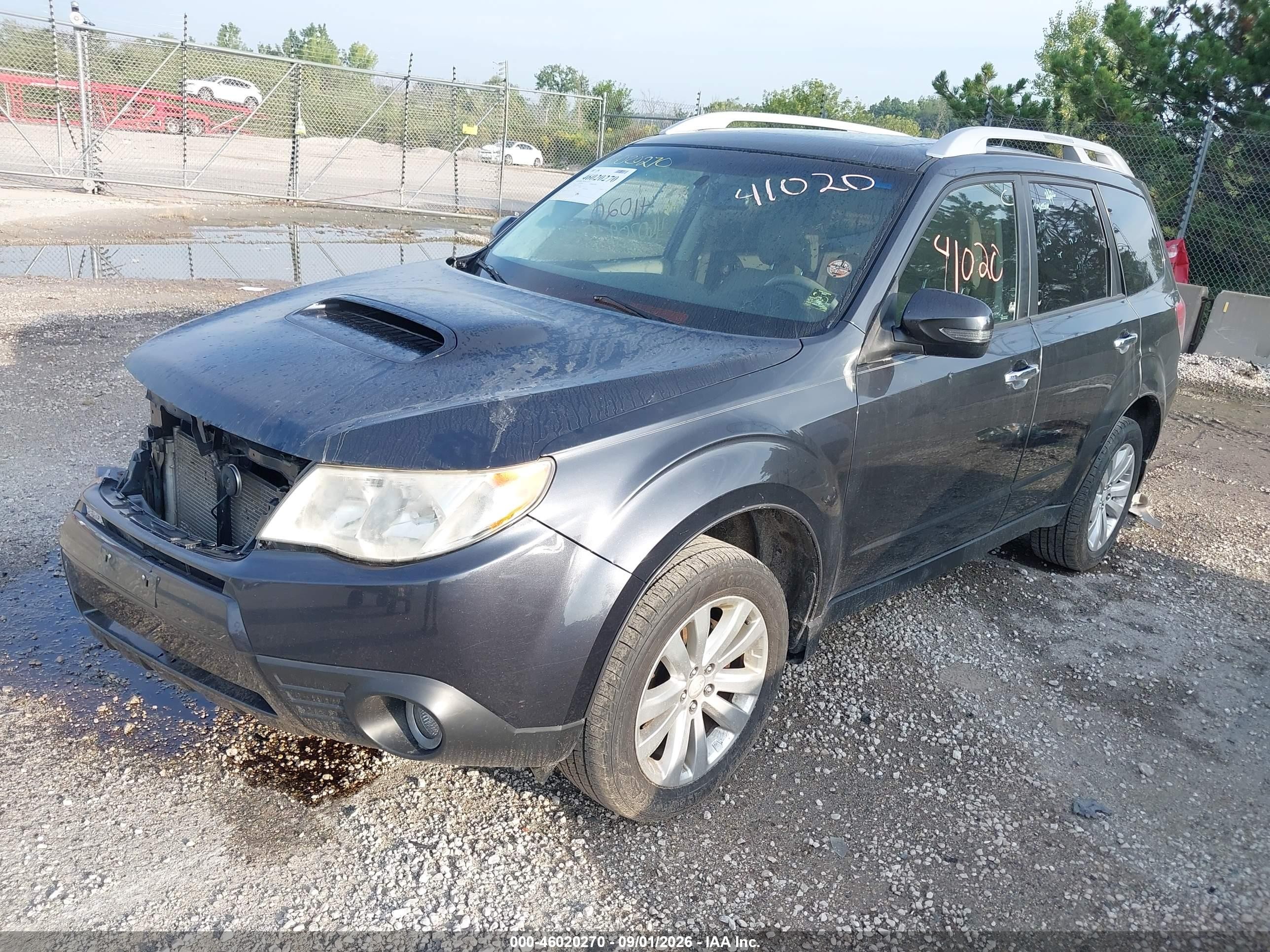 2013 Subaru Forester 2.5xt Touring Gray vin: JF2SHGGC3DH435436