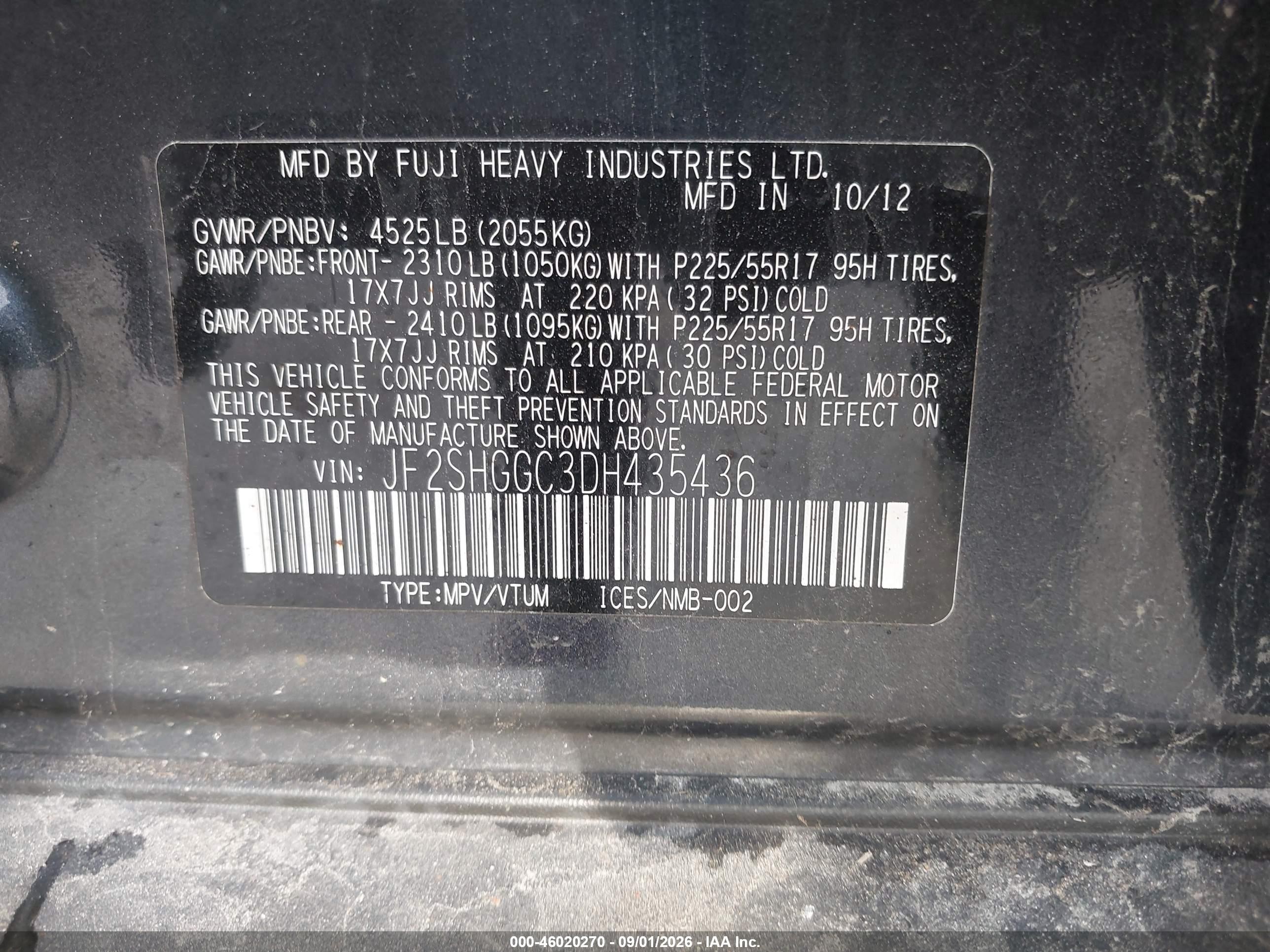 2013 Subaru Forester 2.5xt Touring Gray vin: JF2SHGGC3DH435436