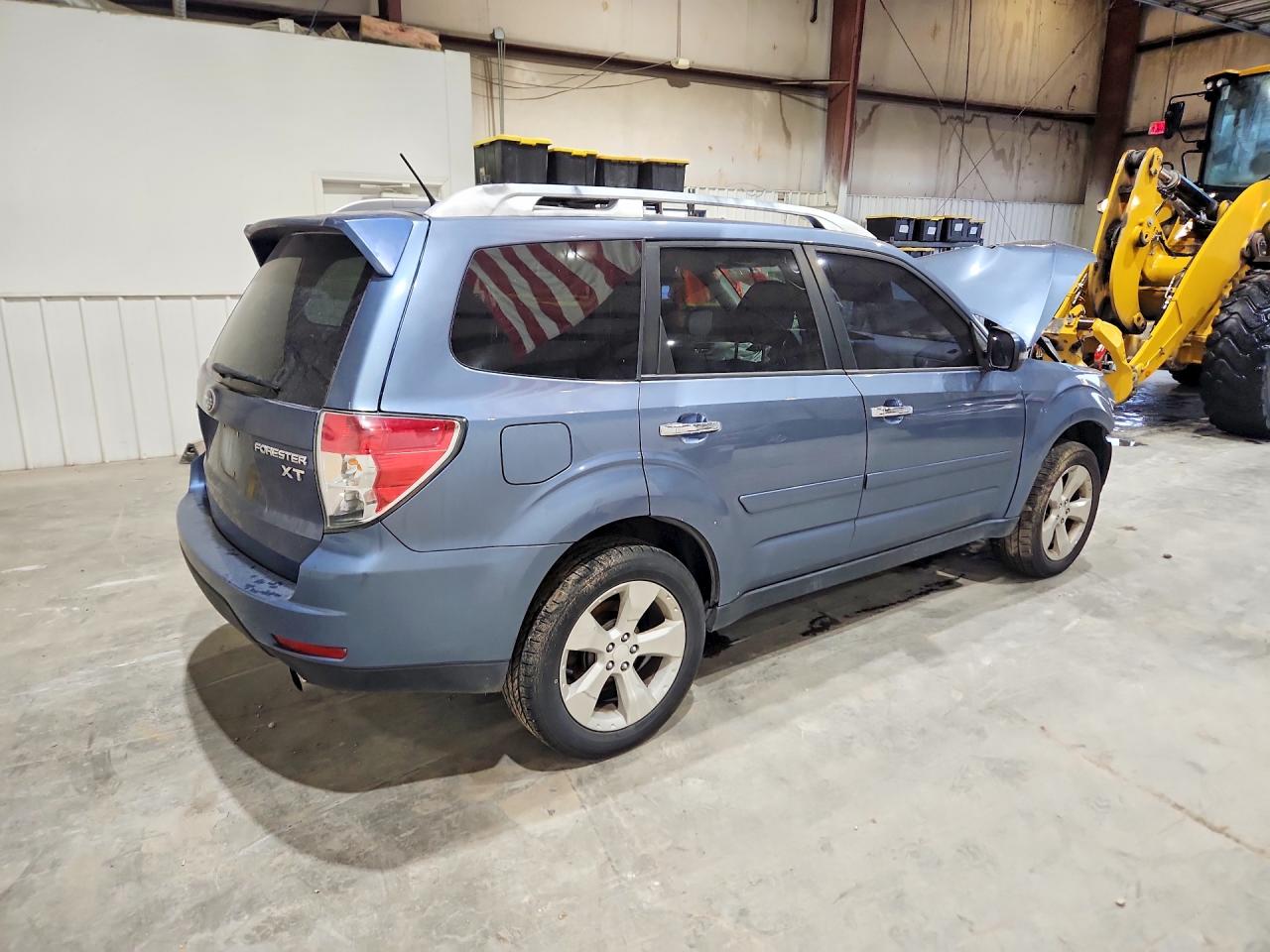 2011 Subaru Forester Touring Blue vin: JF2SHGGC6BH730351