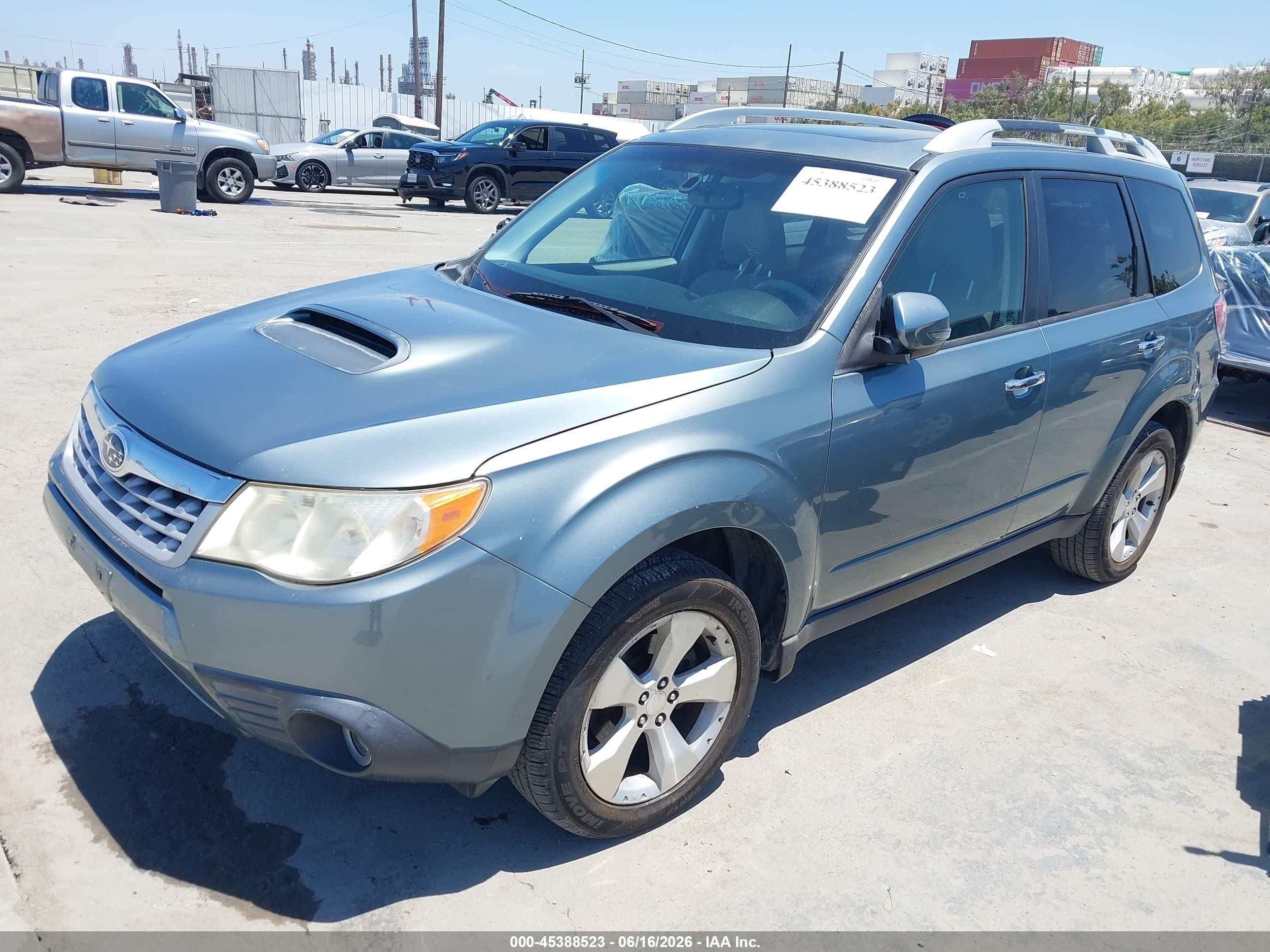 2011 Subaru Forester 2.5xt Touring Синий vin: JF2SHGGC6BH764791