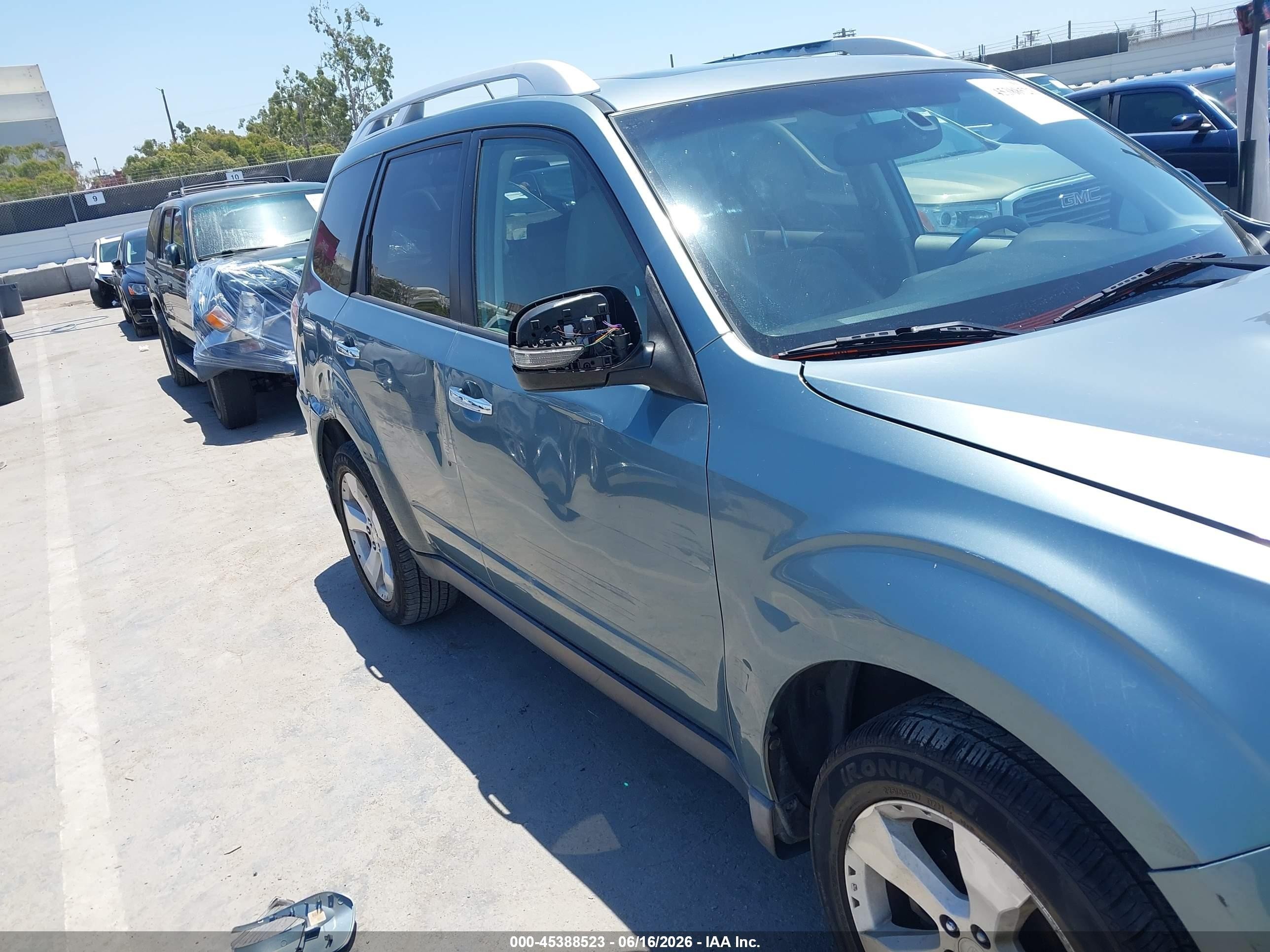 2011 Subaru Forester 2.5xt Touring Синий vin: JF2SHGGC6BH764791