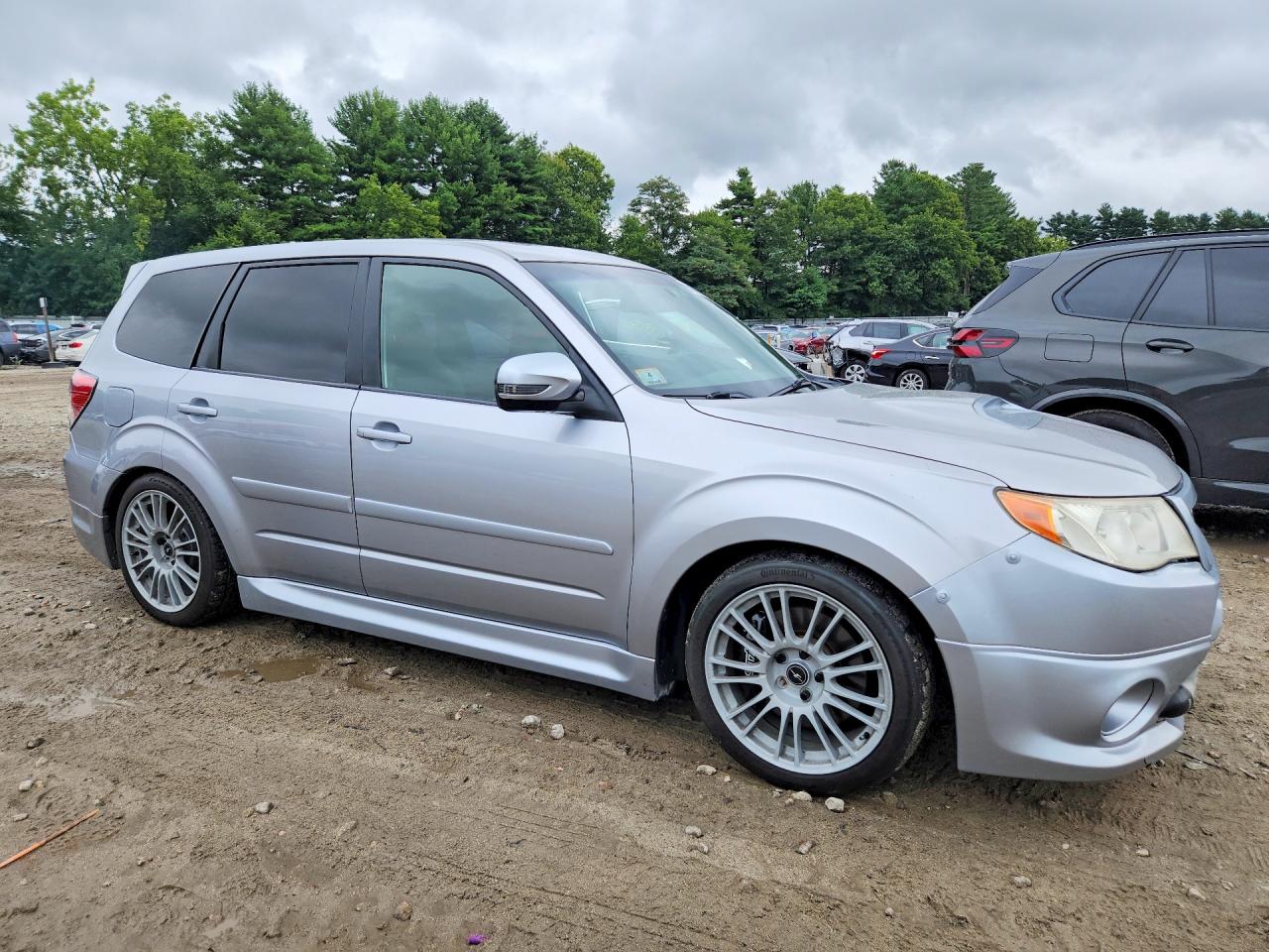 2013 Subaru Forester Touring Silver vin: JF2SHGGC7DH412953