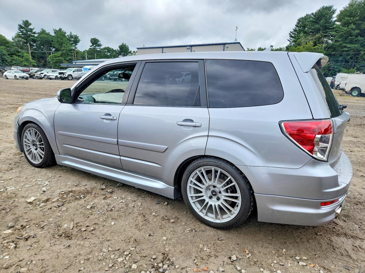 2013 Subaru Forester Touring Silver vin: JF2SHGGC7DH412953
