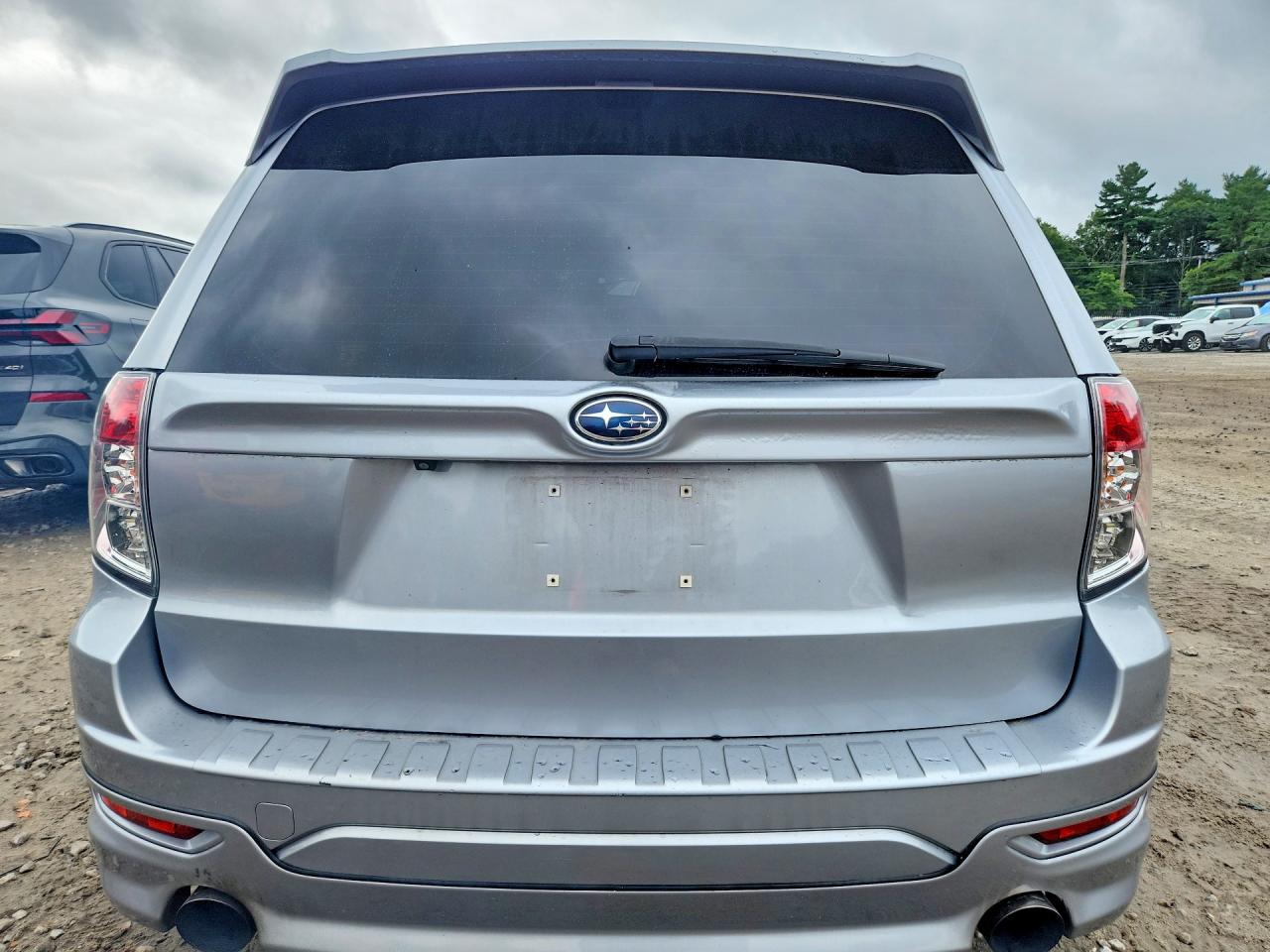 2013 Subaru Forester Touring Silver vin: JF2SHGGC7DH412953