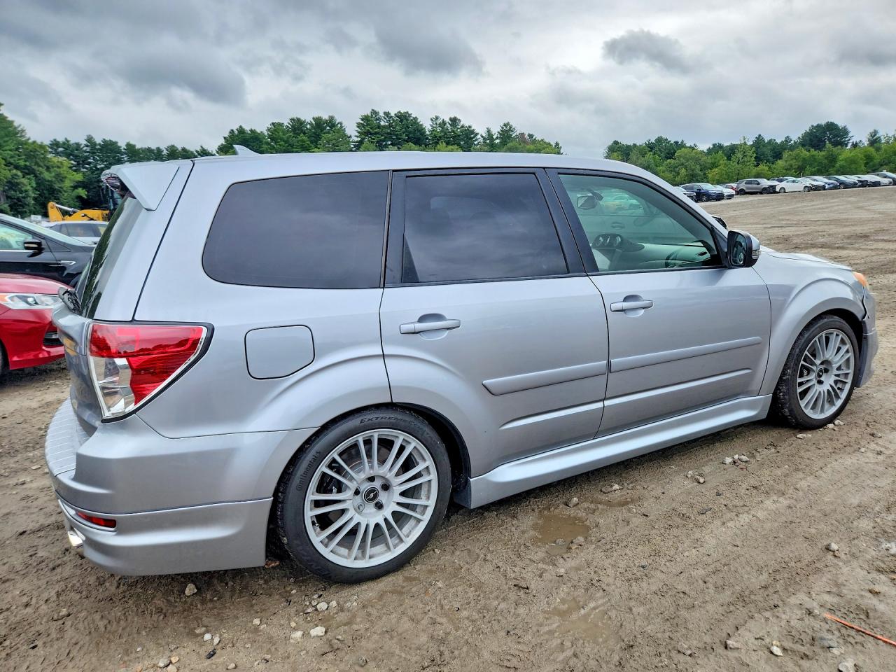 2013 Subaru Forester Touring Silver vin: JF2SHGGC7DH412953