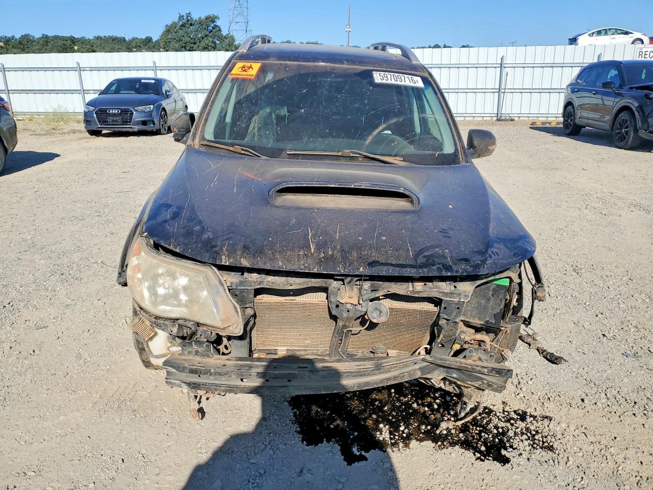 2011 Subaru Forester Touring Black vin: JF2SHGGC8BH739472