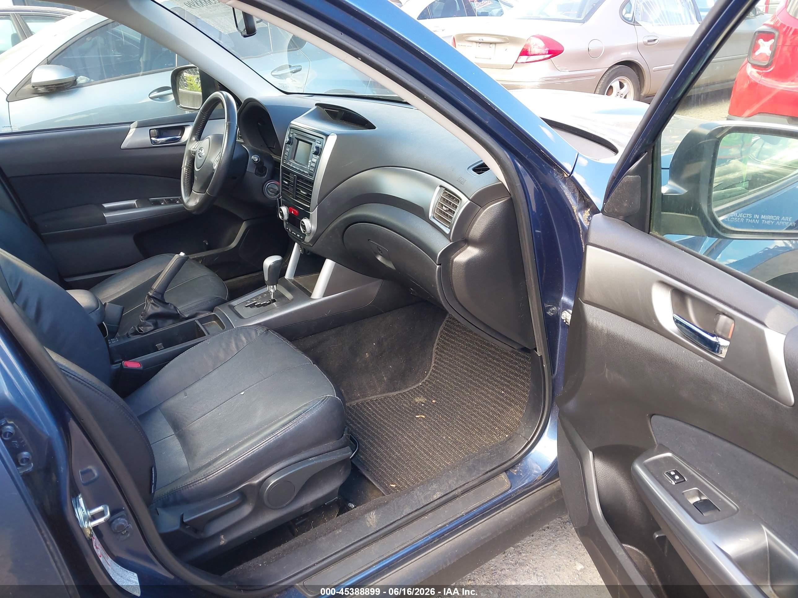 2012 Subaru Forester 2.5xt Touring Синий vin: JF2SHGGC8CH468379