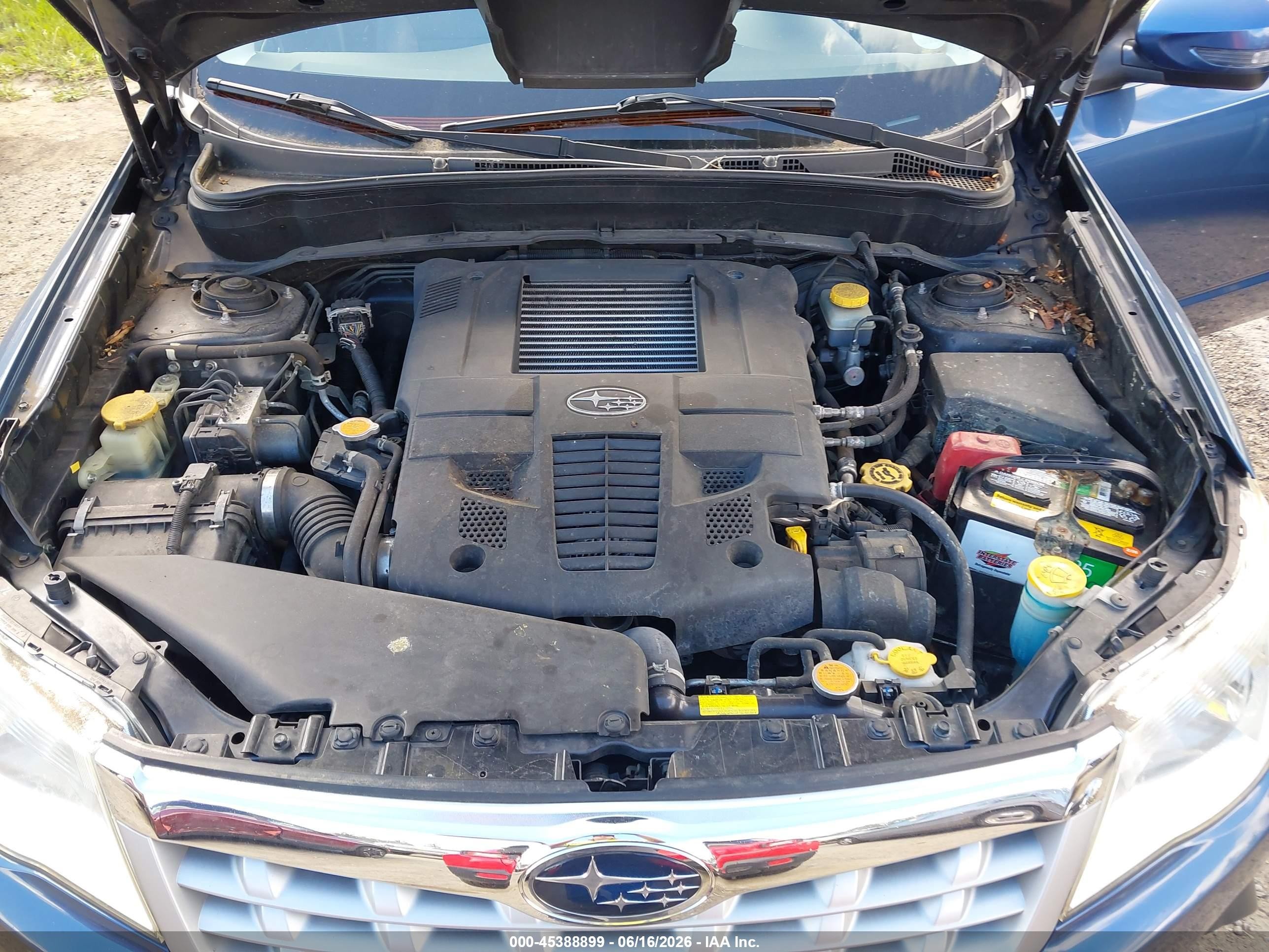 2012 Subaru Forester 2.5xt Touring Синий vin: JF2SHGGC8CH468379