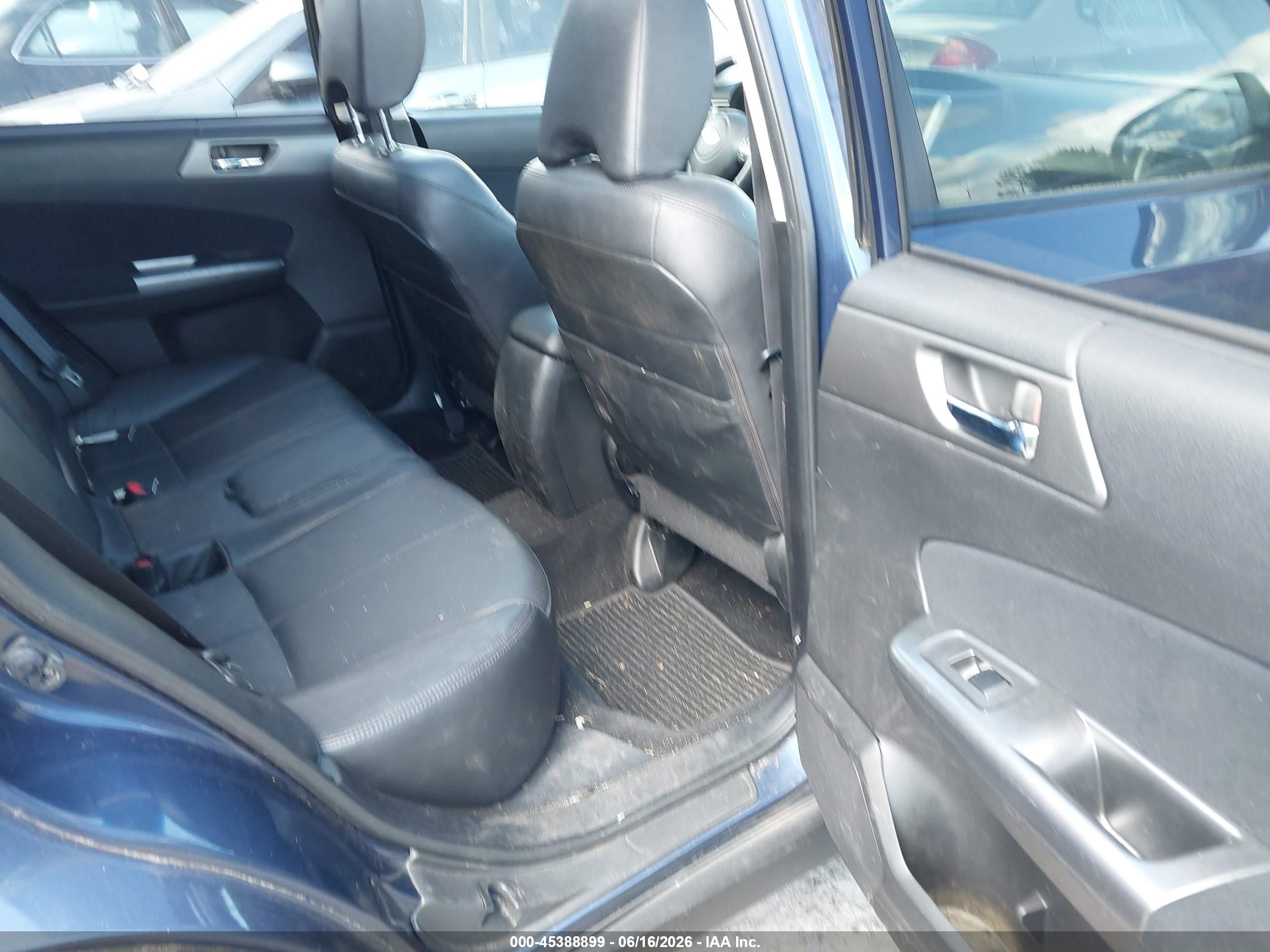2012 Subaru Forester 2.5xt Touring Синий vin: JF2SHGGC8CH468379