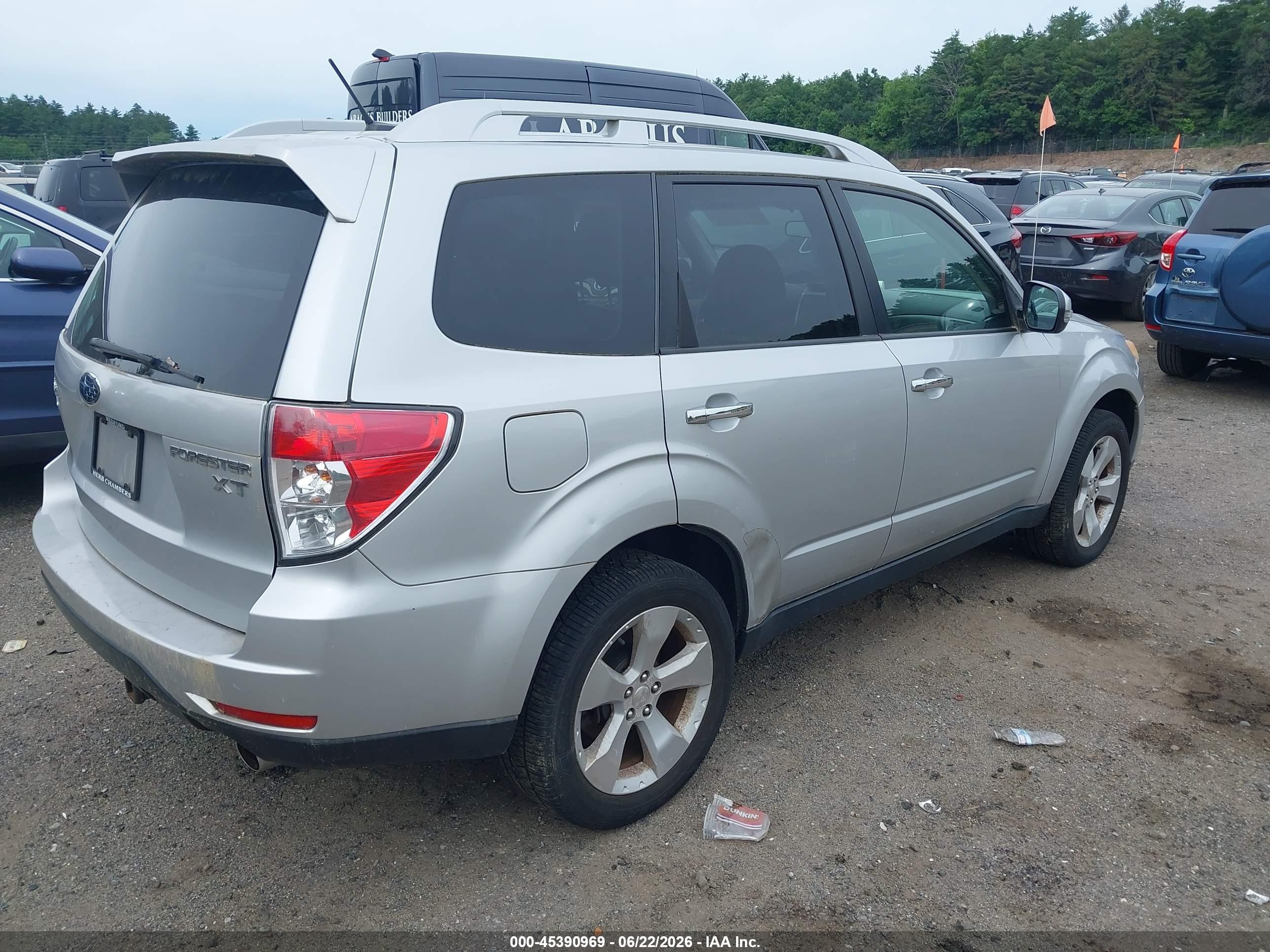 2011 Subaru Forester 2.5xt Touring Silver vin: JF2SHGGC9BH746009