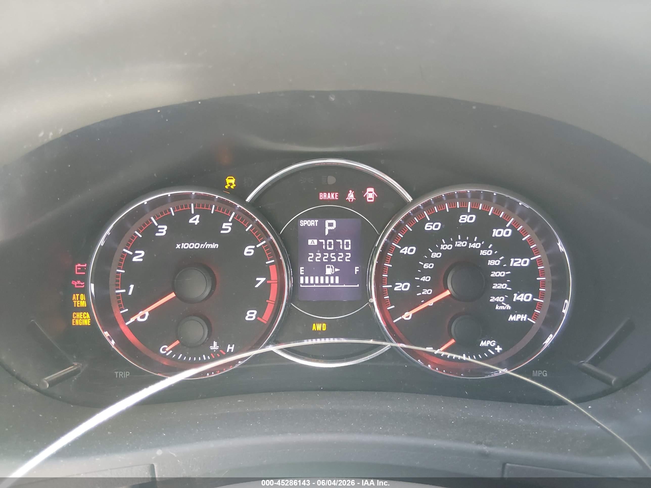 2012 Subaru Forester 2.5xt Touring White vin: JF2SHGHC0CH464244