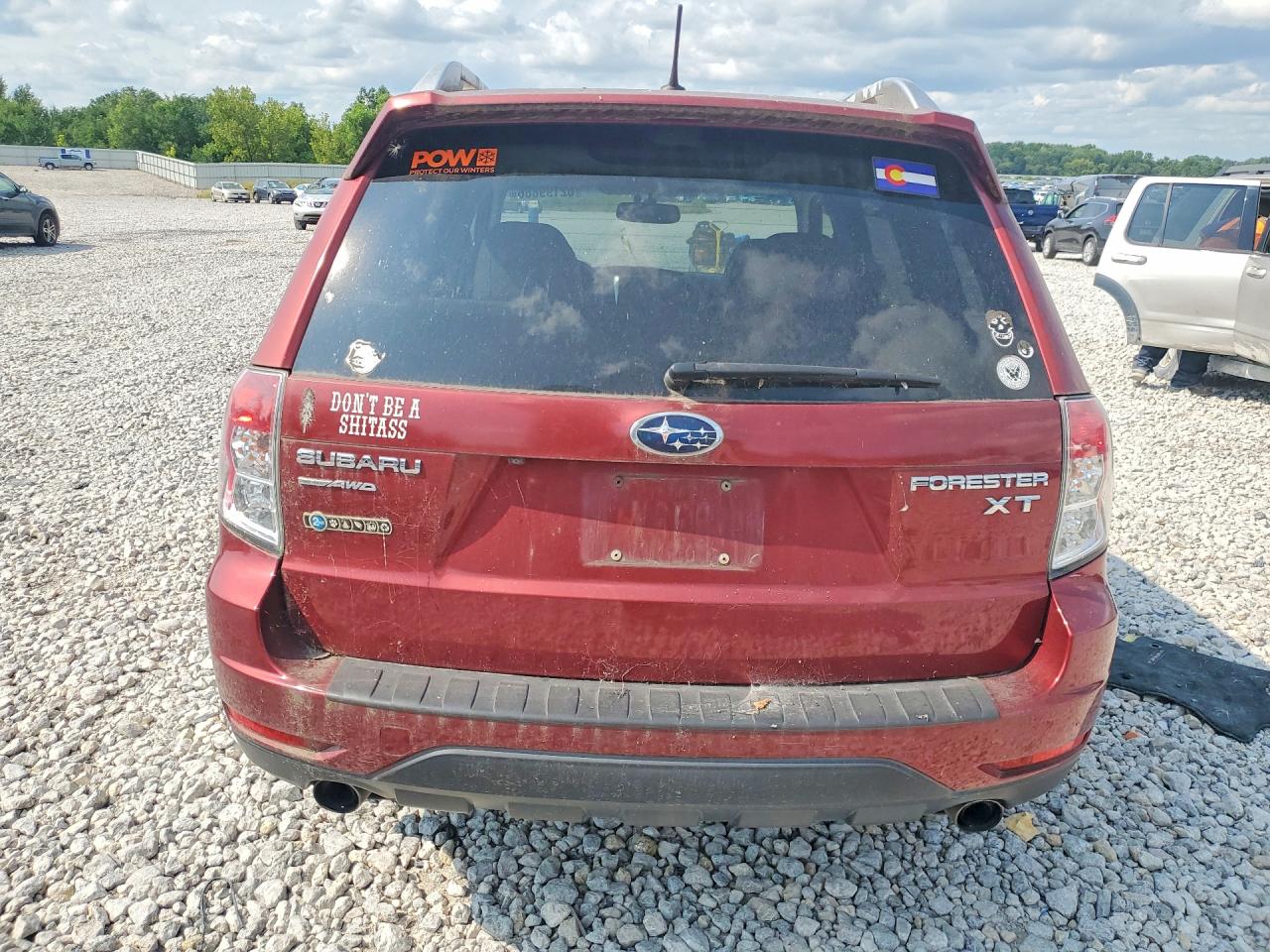 2011 Subaru Forester Touring Темно-бордовый vin: JF2SHGHC2BH726084