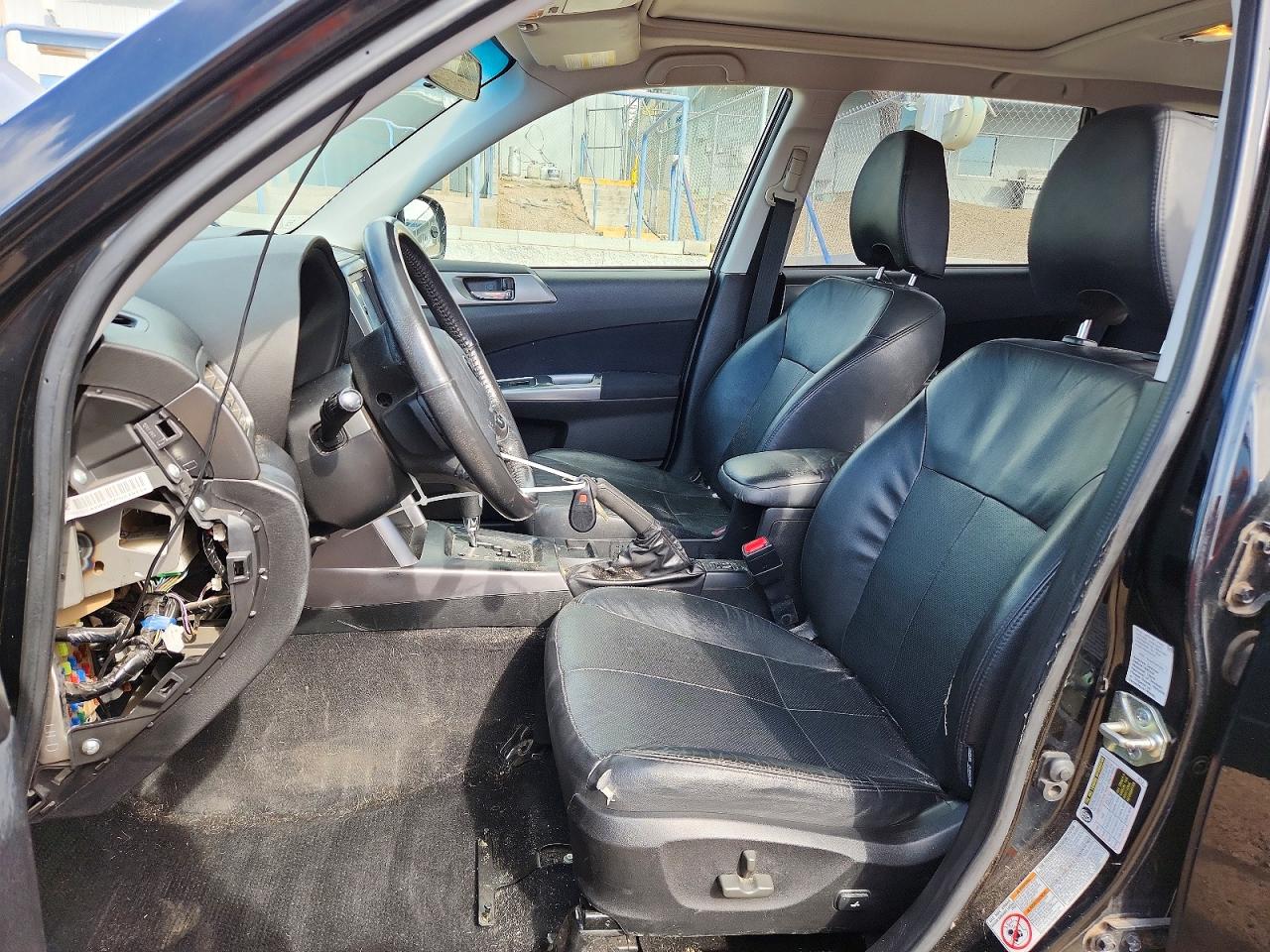 2012 Subaru Forester Touring Black vin: JF2SHGHC3CH468109