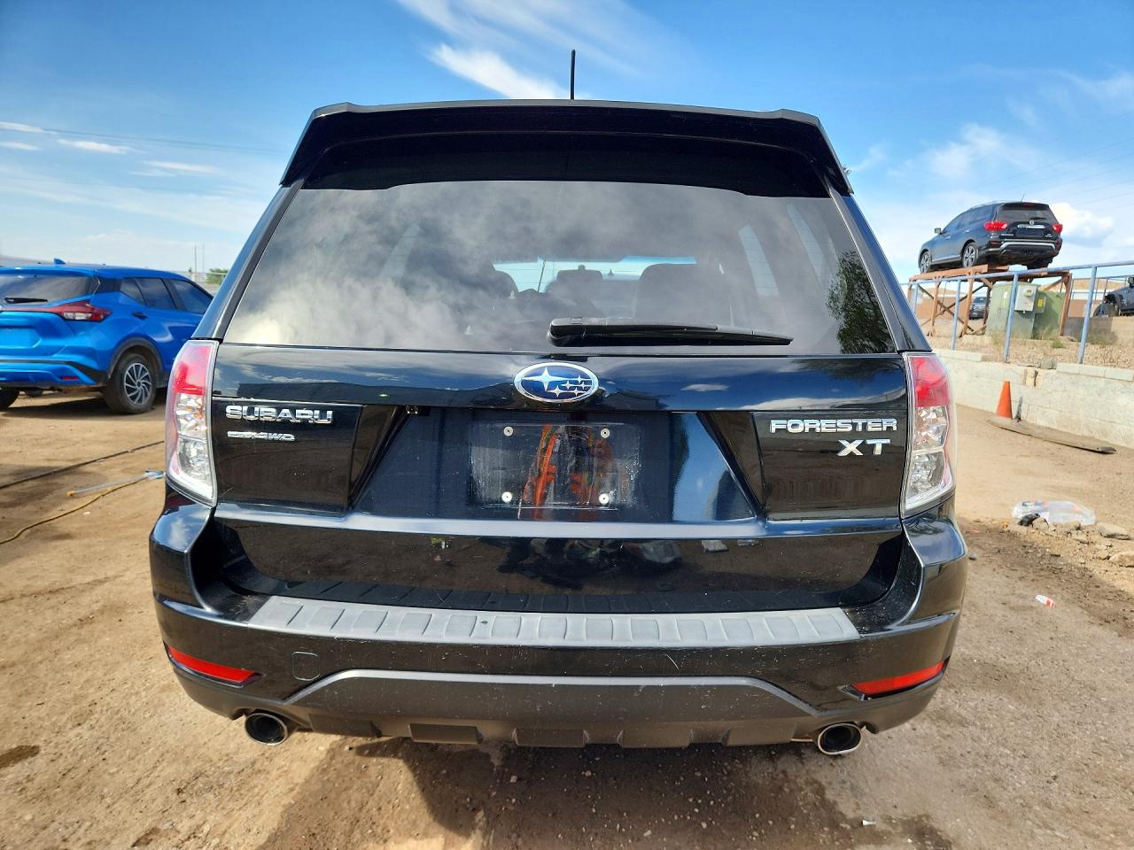 2012 Subaru Forester Touring Black vin: JF2SHGHC3CH468109