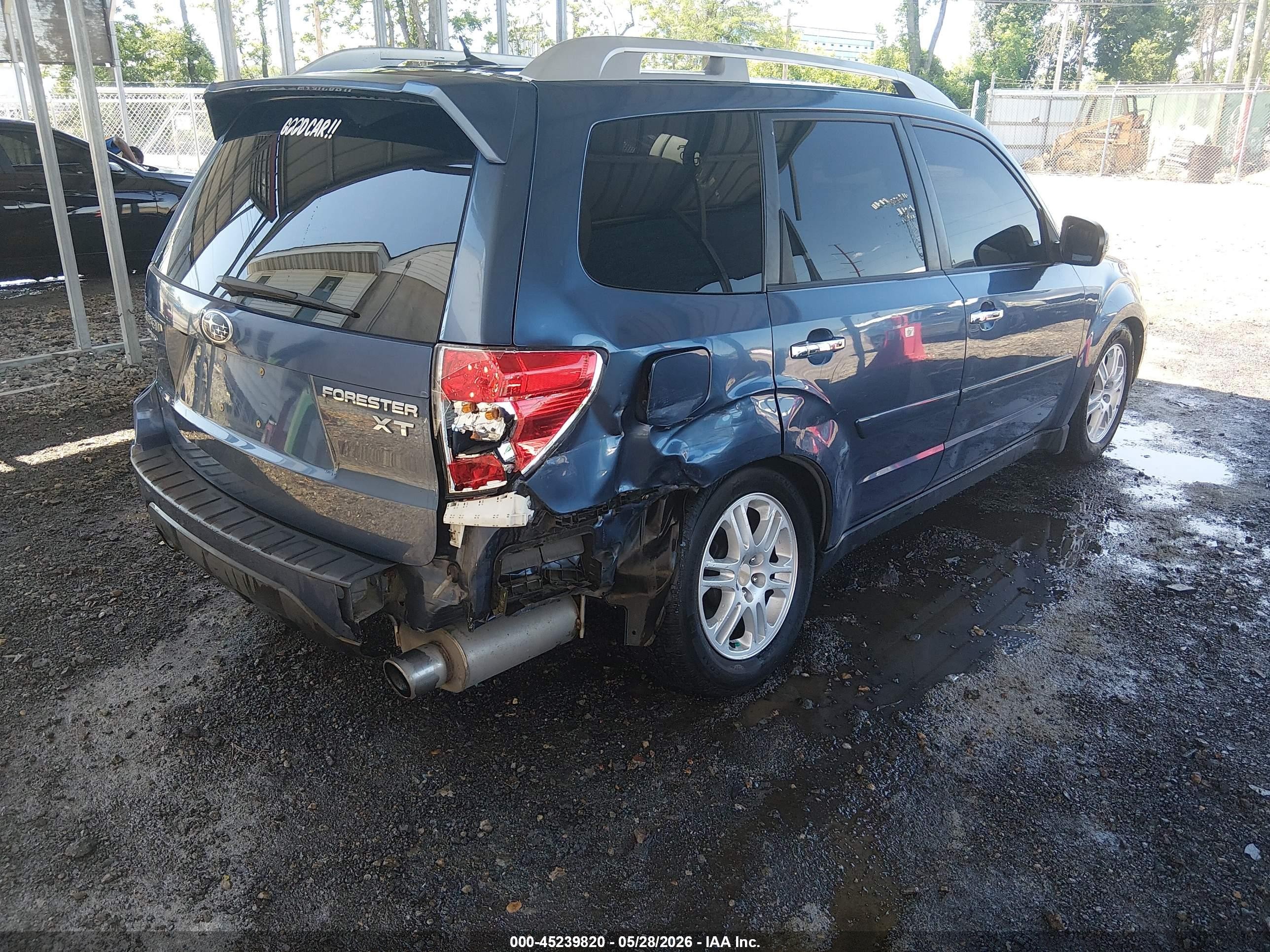 2012 Subaru Forester 2.5xt Touring Blue vin: JF2SHGHC6CH415629